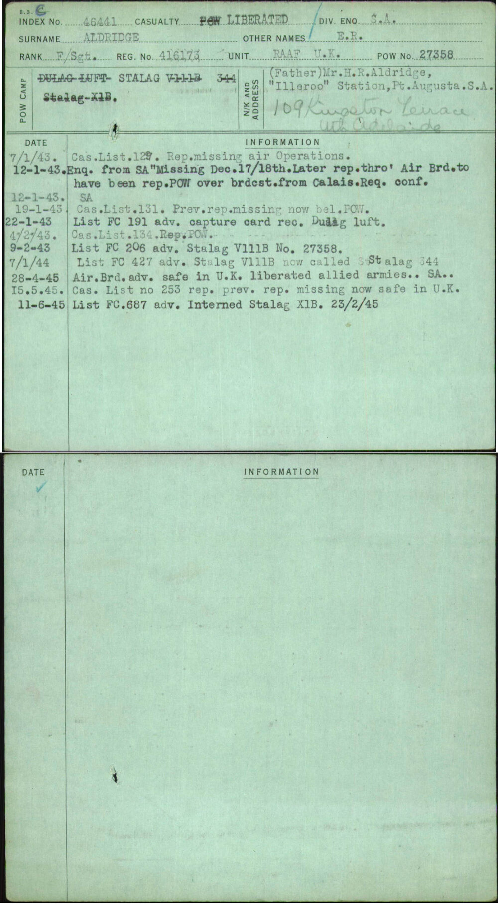 Aldridge, E R, 416173