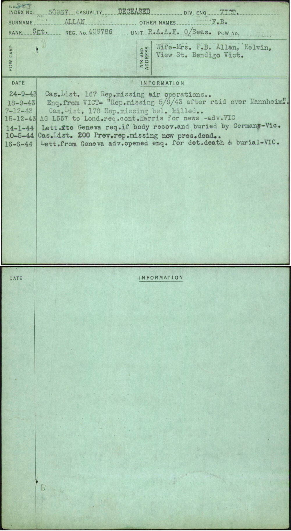 Allan, F B, 409786