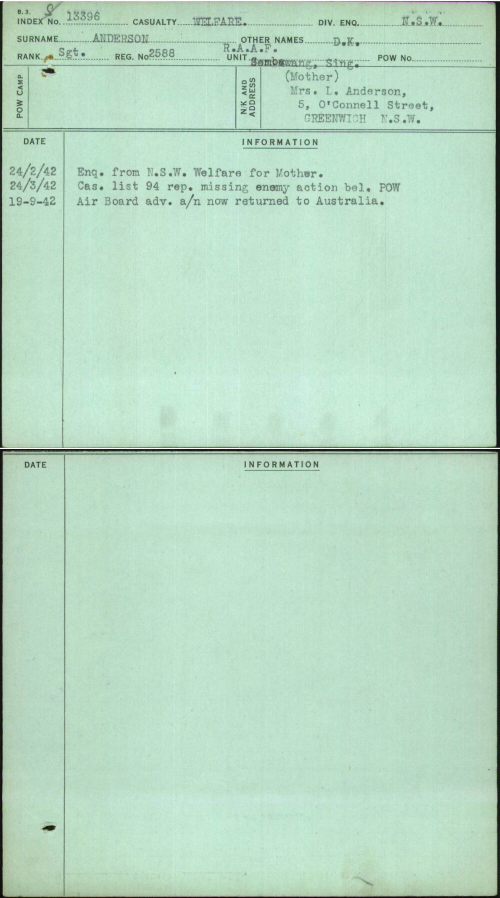 Anderson, D K, 2588
