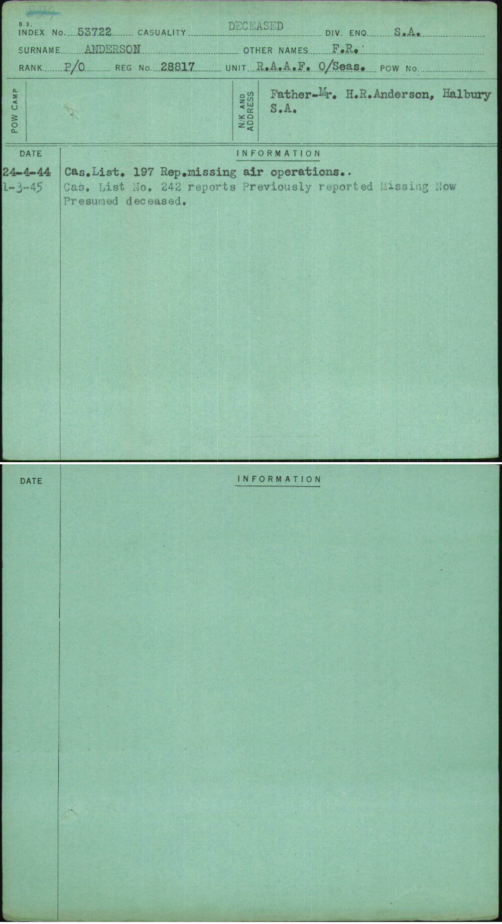 Anderson, F R, 28817