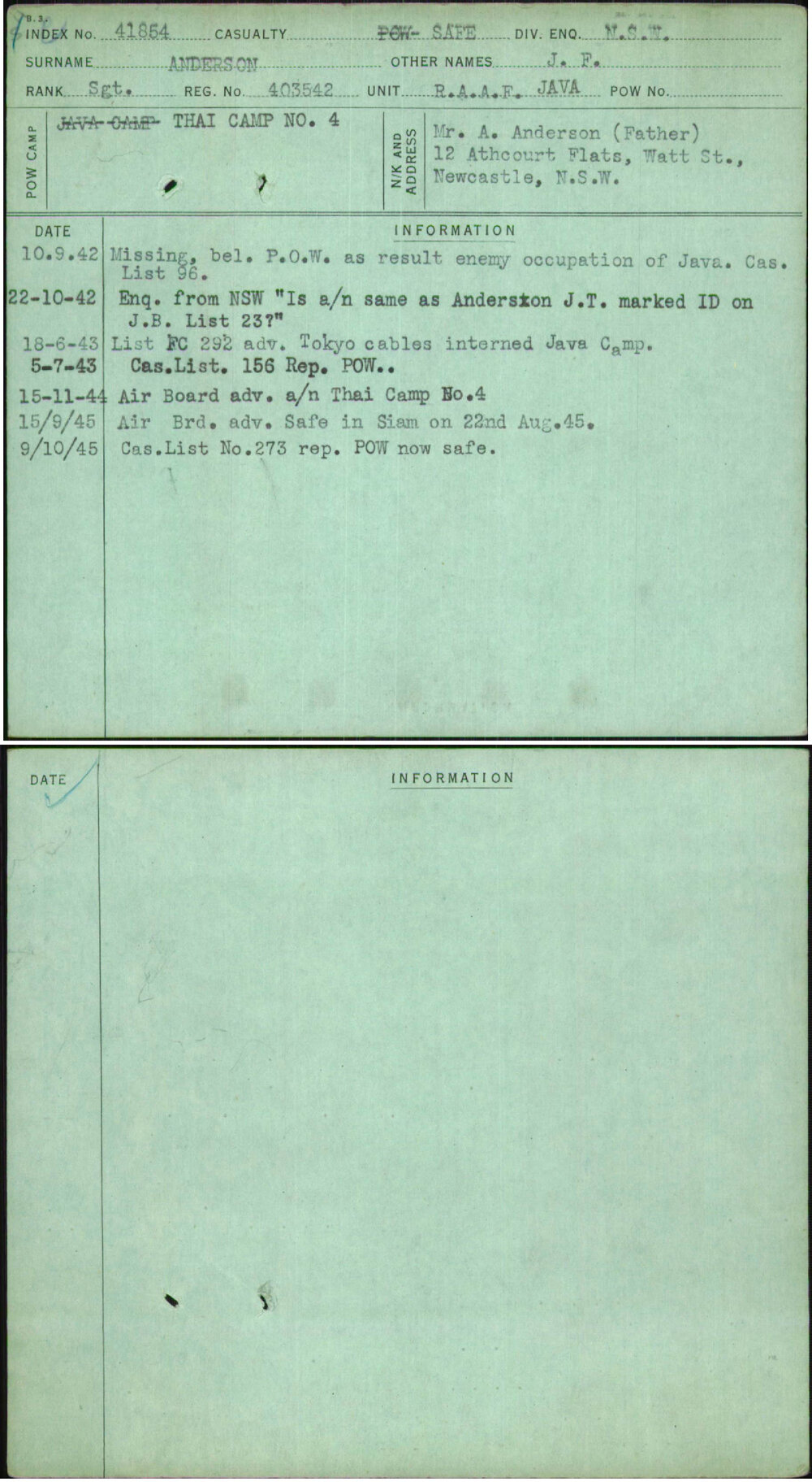 Anderson, J F, 403542