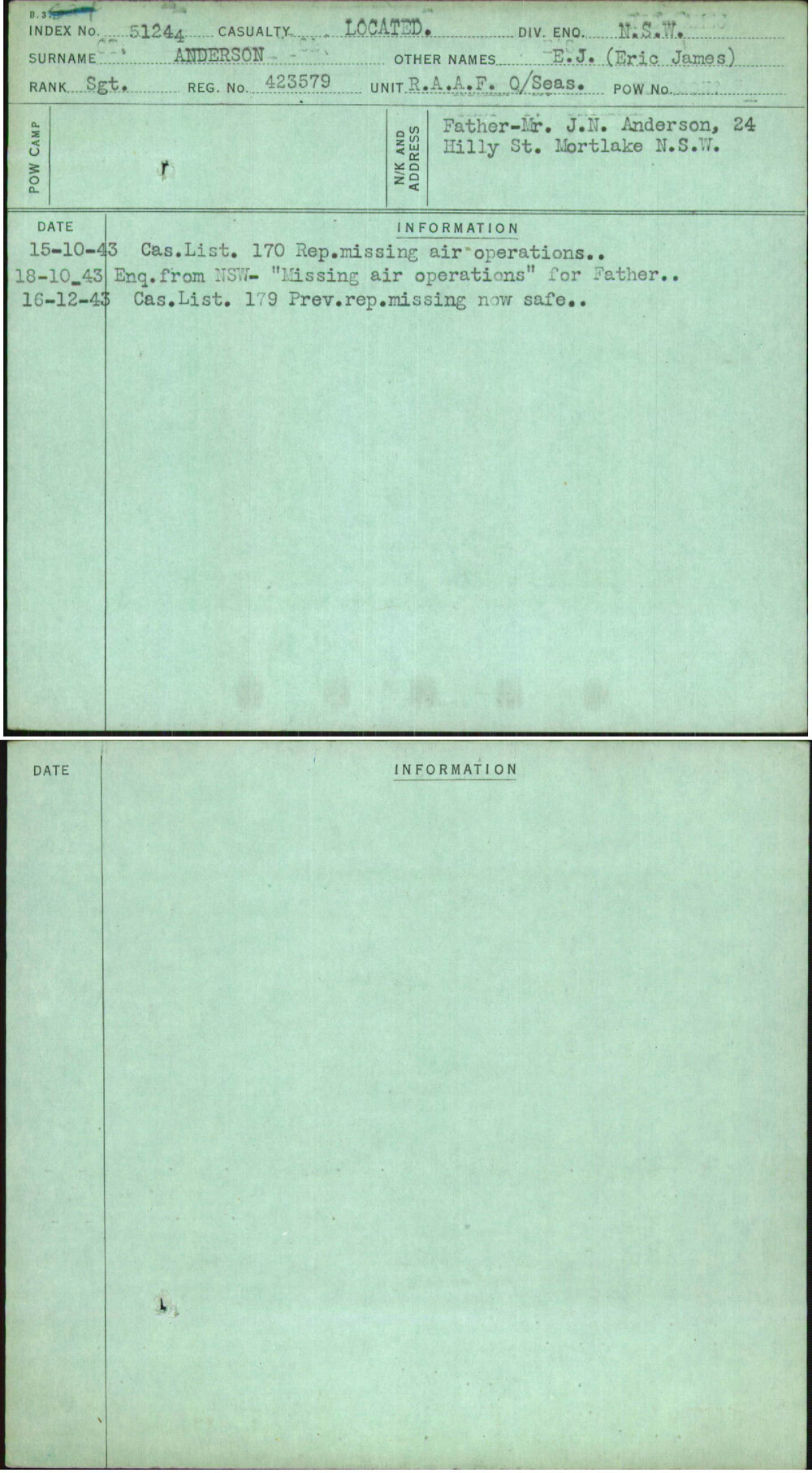 Anderson, Eric James, 423579