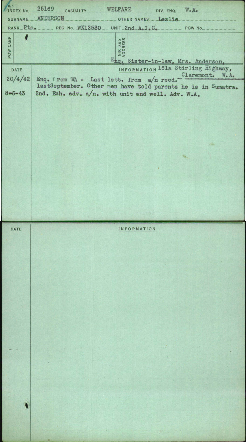 Anderson, Leslie, WX12530