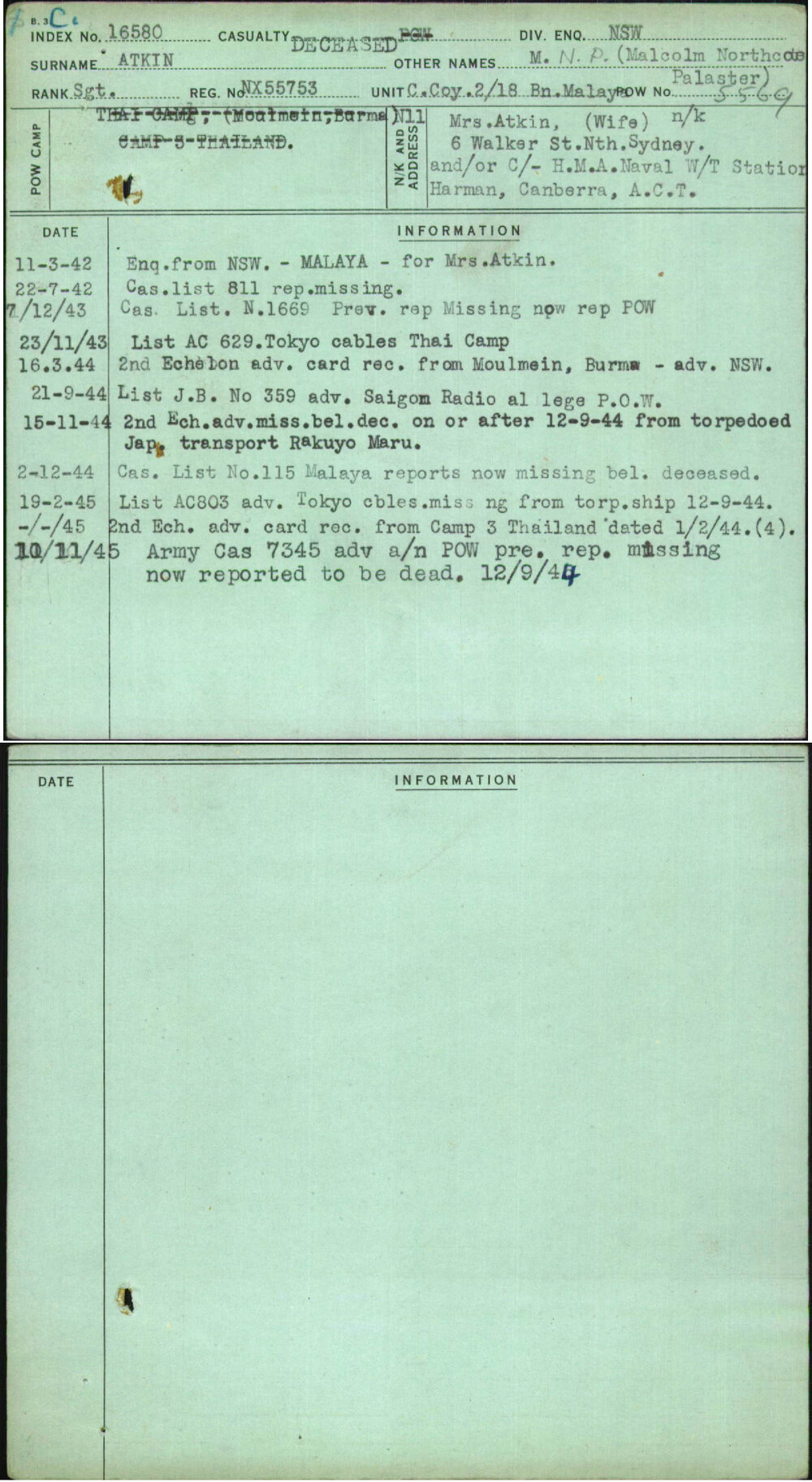 Atkin, M N P (Malcolm Northcde Palaster), NX55753
