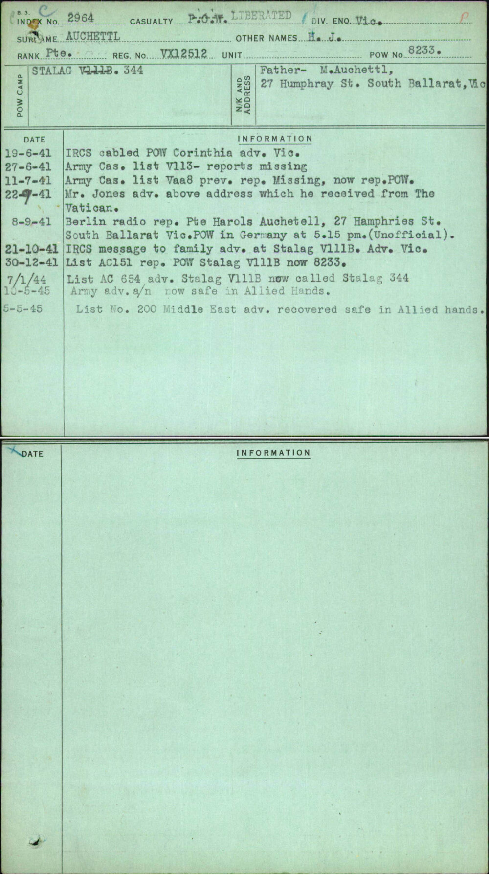 Auchettl, H J, VX12512