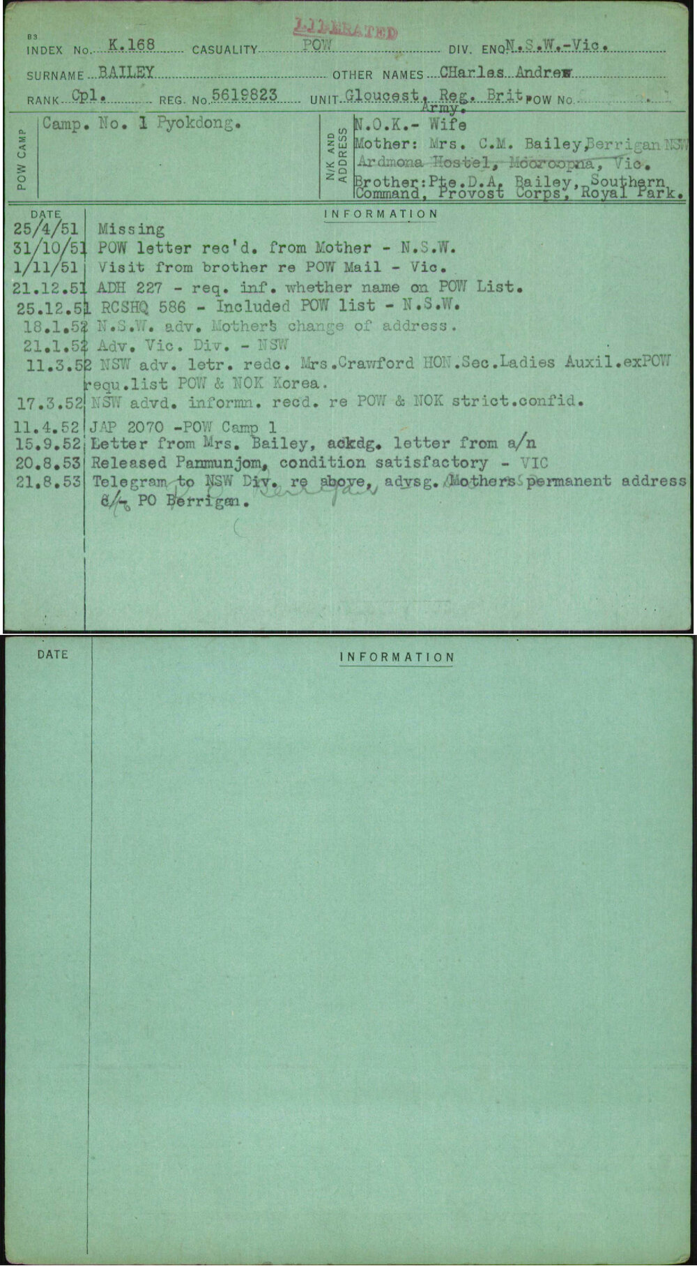 Bailey, Charles Andrew, 5619823