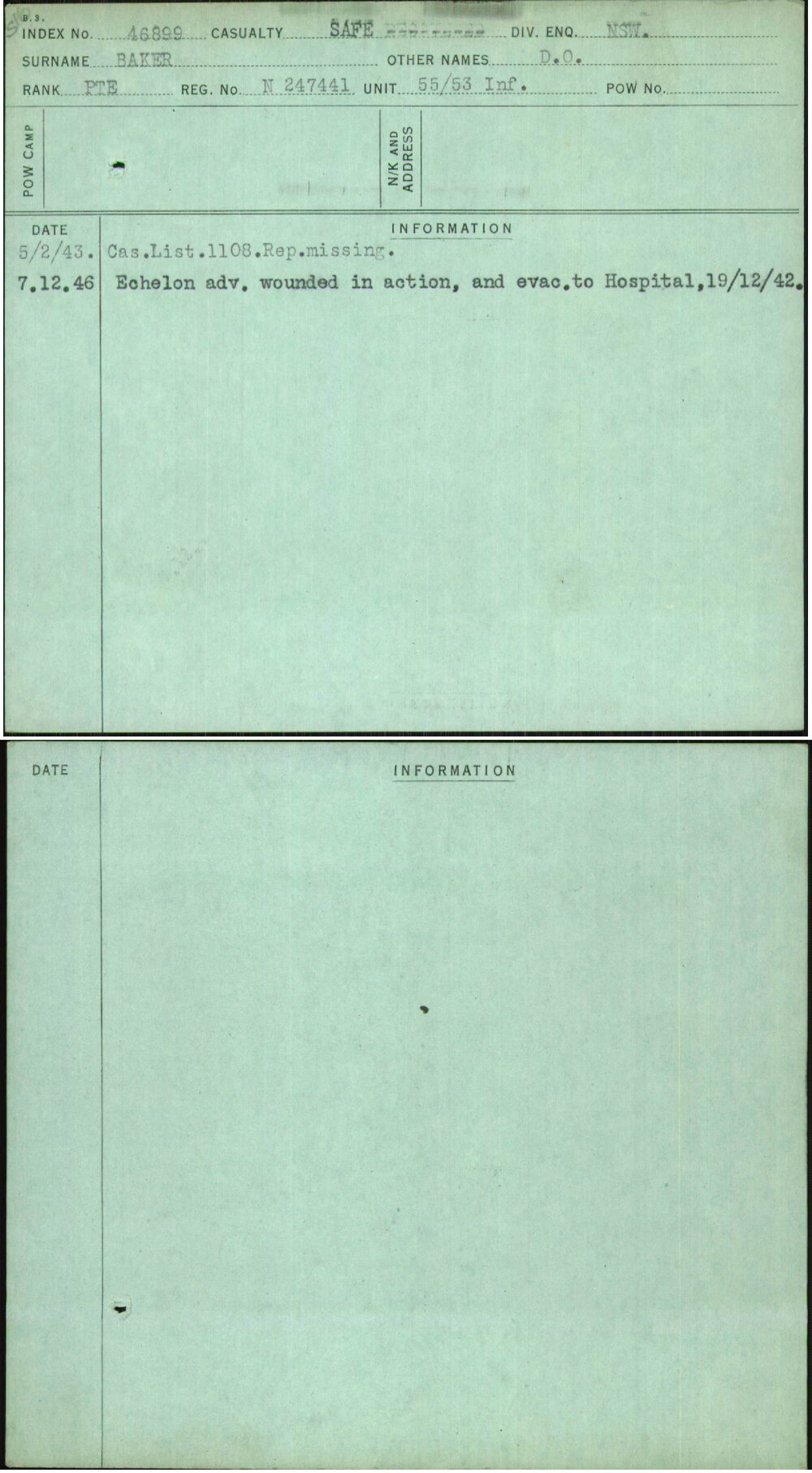 Baker, D O, N247441
