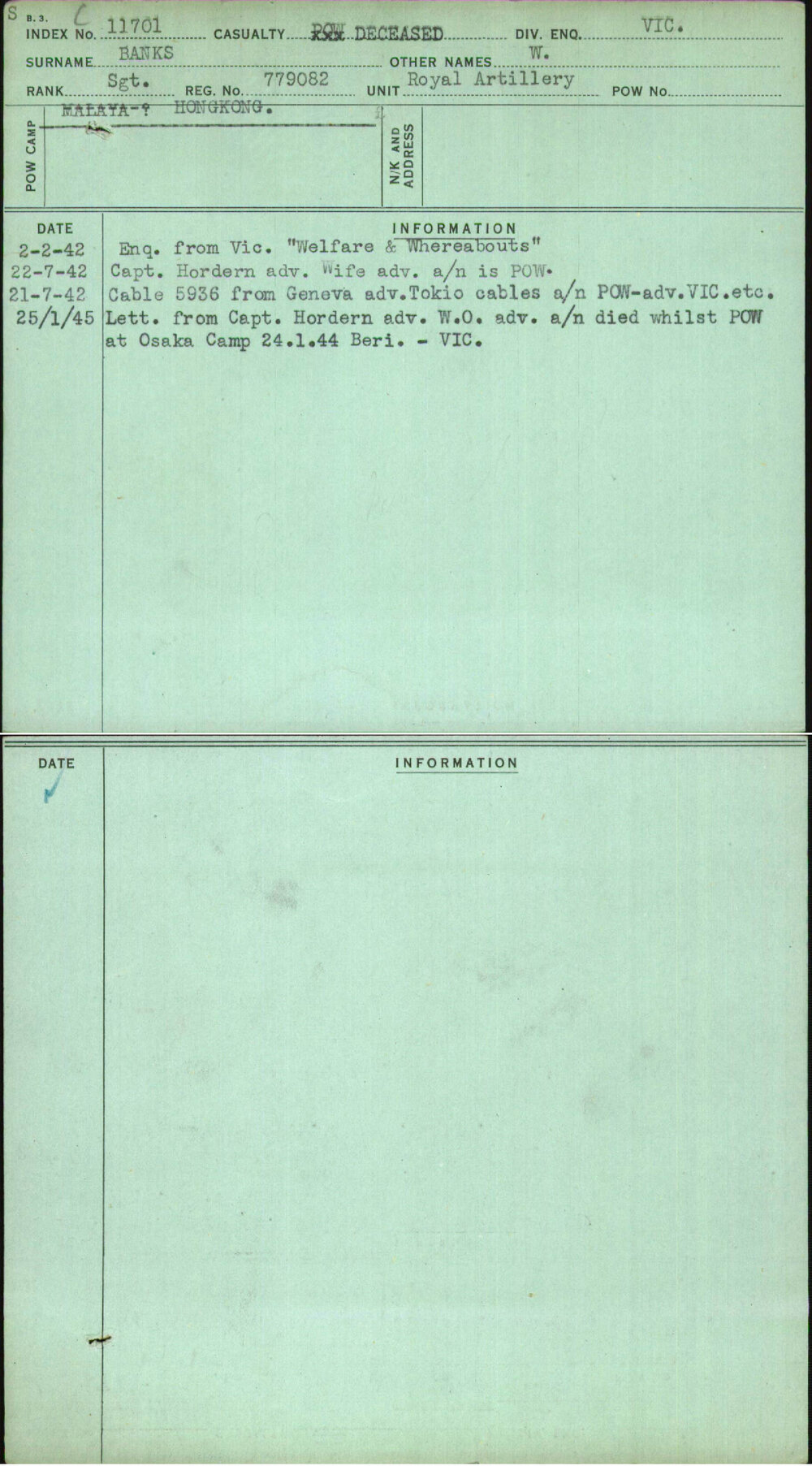 Banks, W, 779082