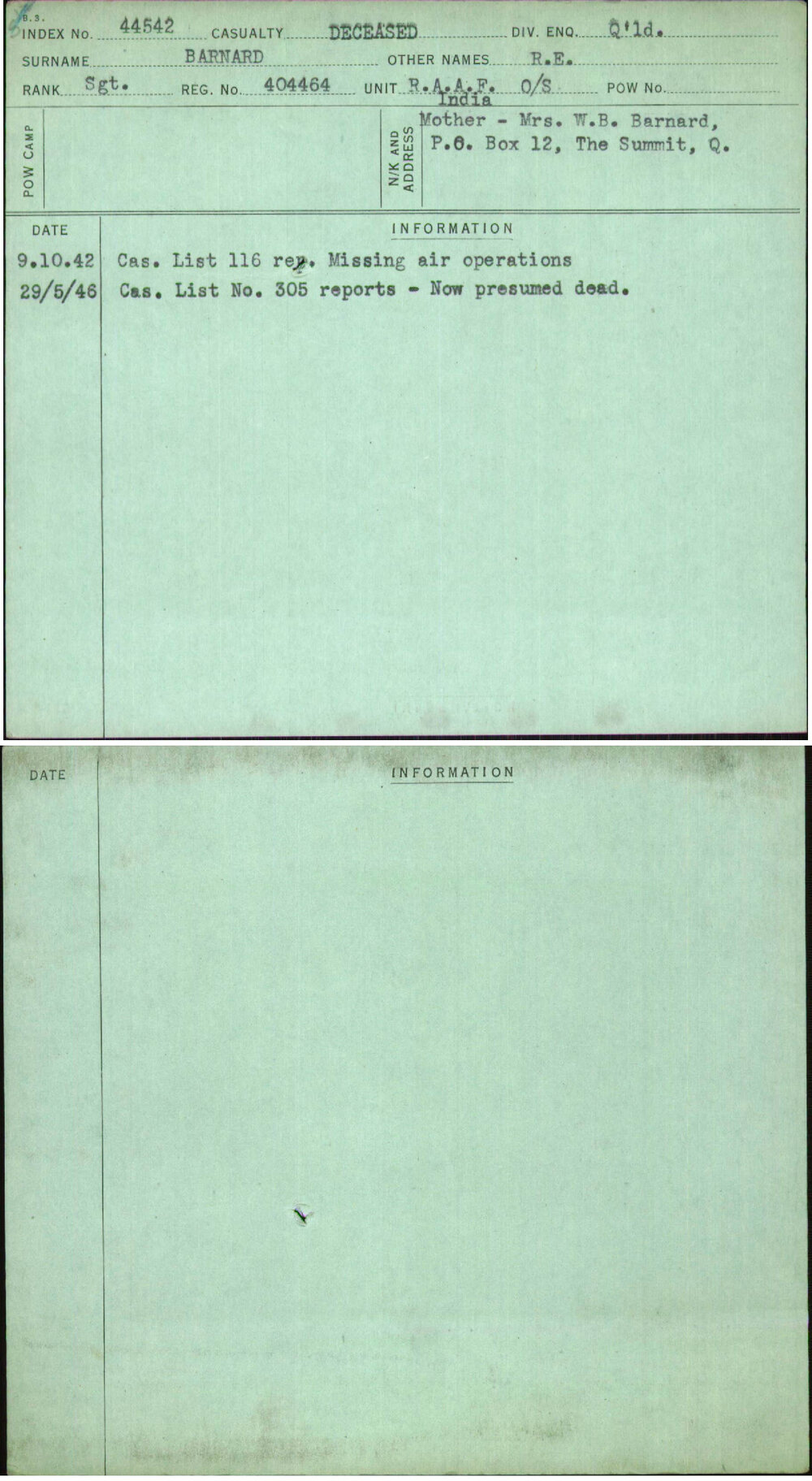 Barnard, R E, 404464