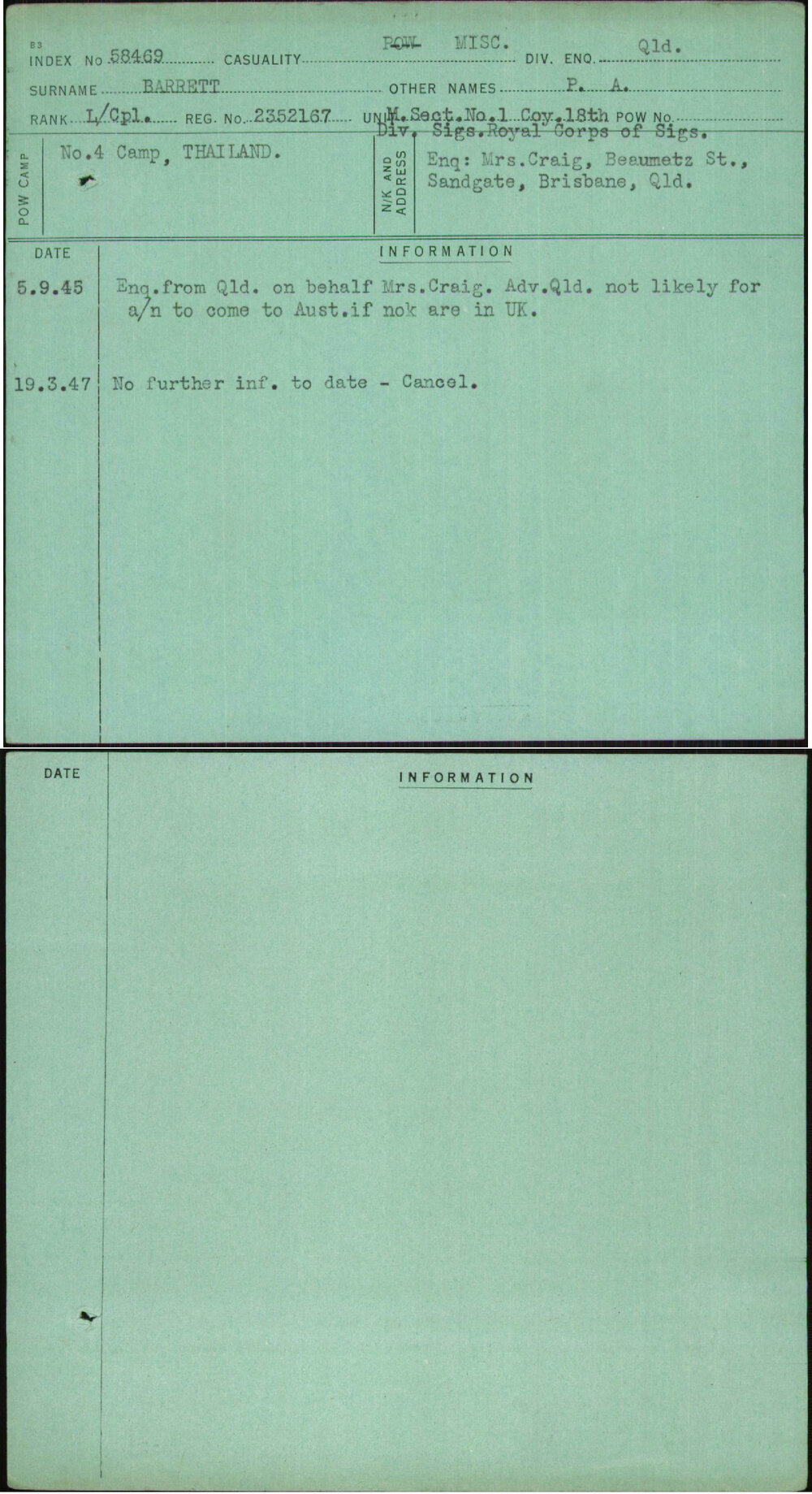 Barrett, P A, 2352167