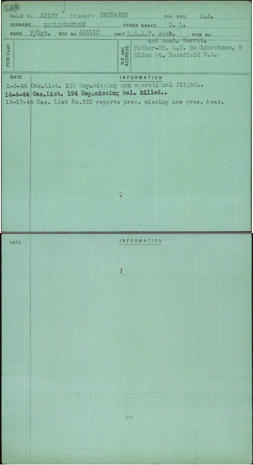 Baulderstone, D L, 416112