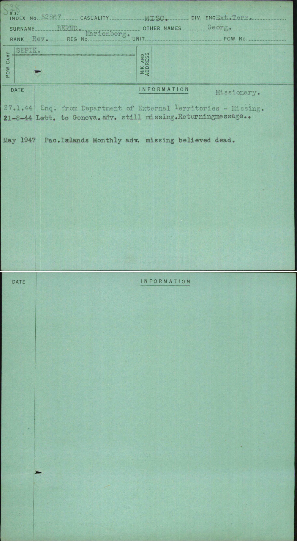 Bernd, Georg, Marienberg