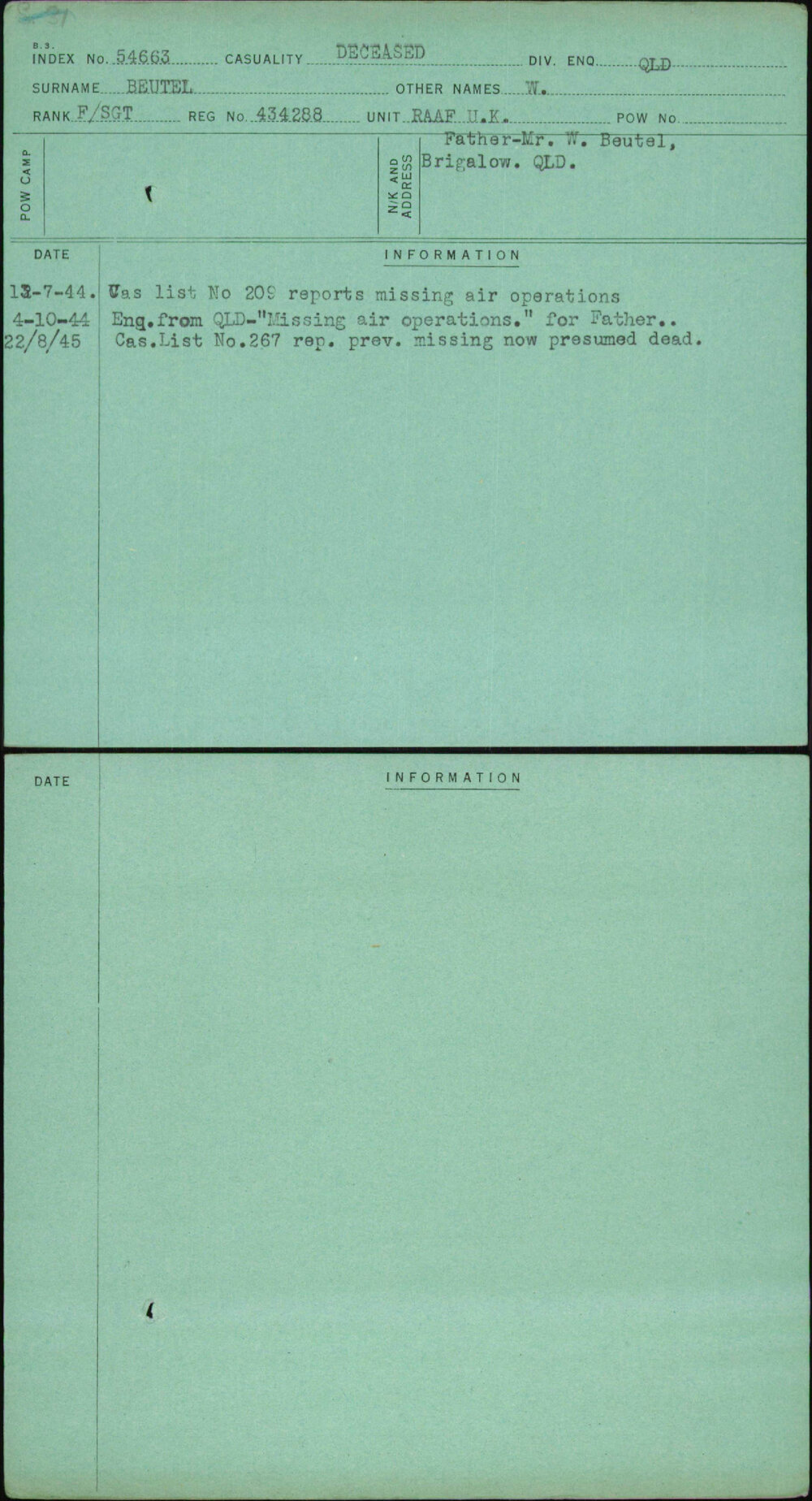 Beutel, W, 434288