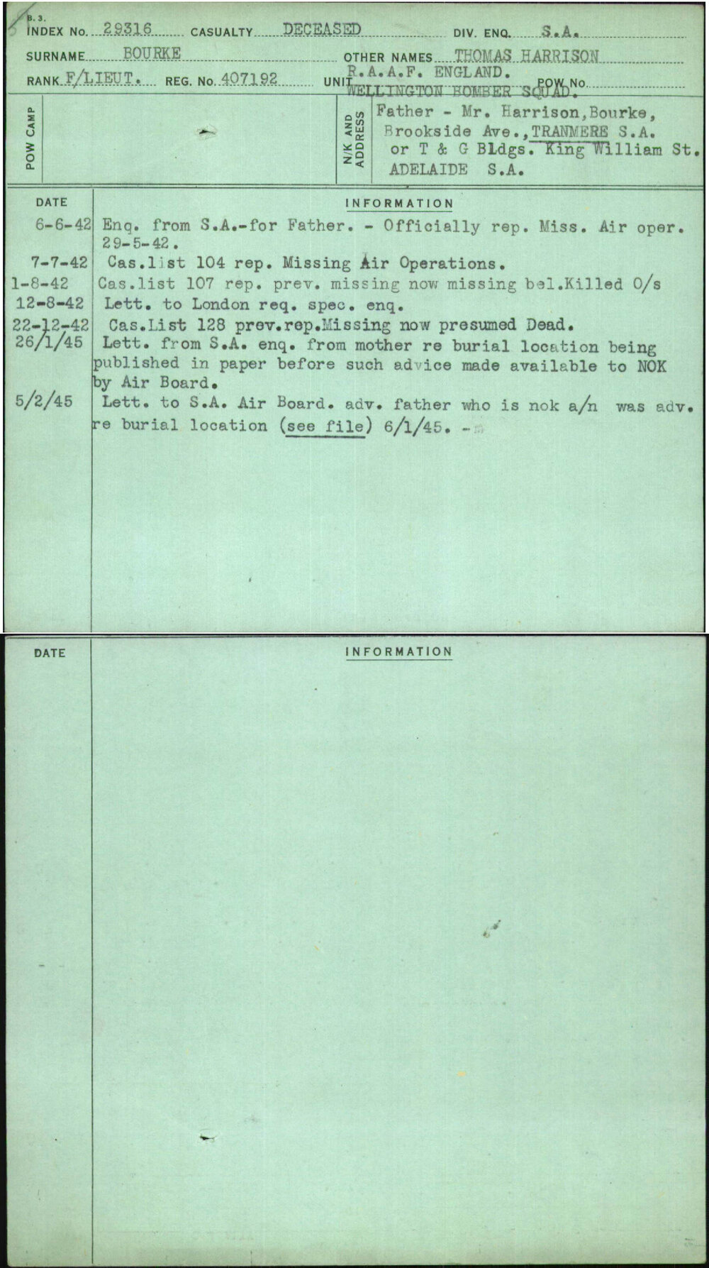 Bourke, Thomas Harrison, 407192