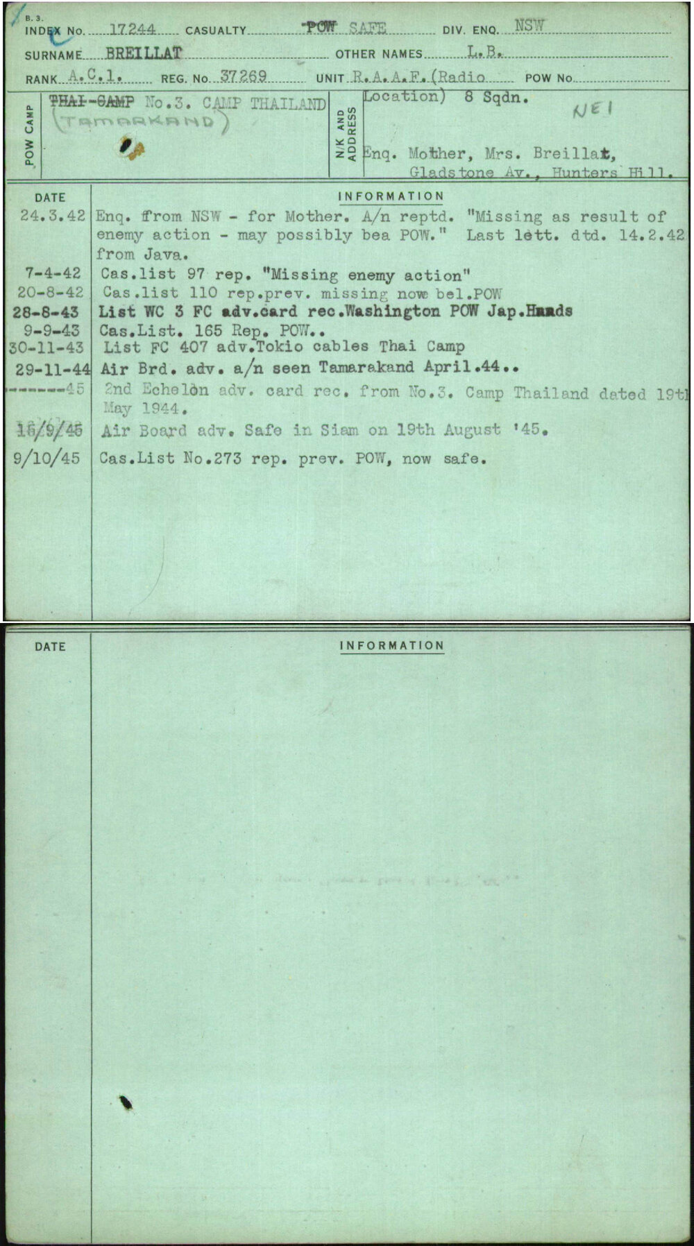 Breillat, L B, 37269