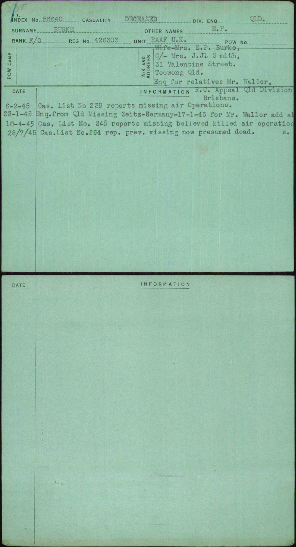 Burke, E P, 426303