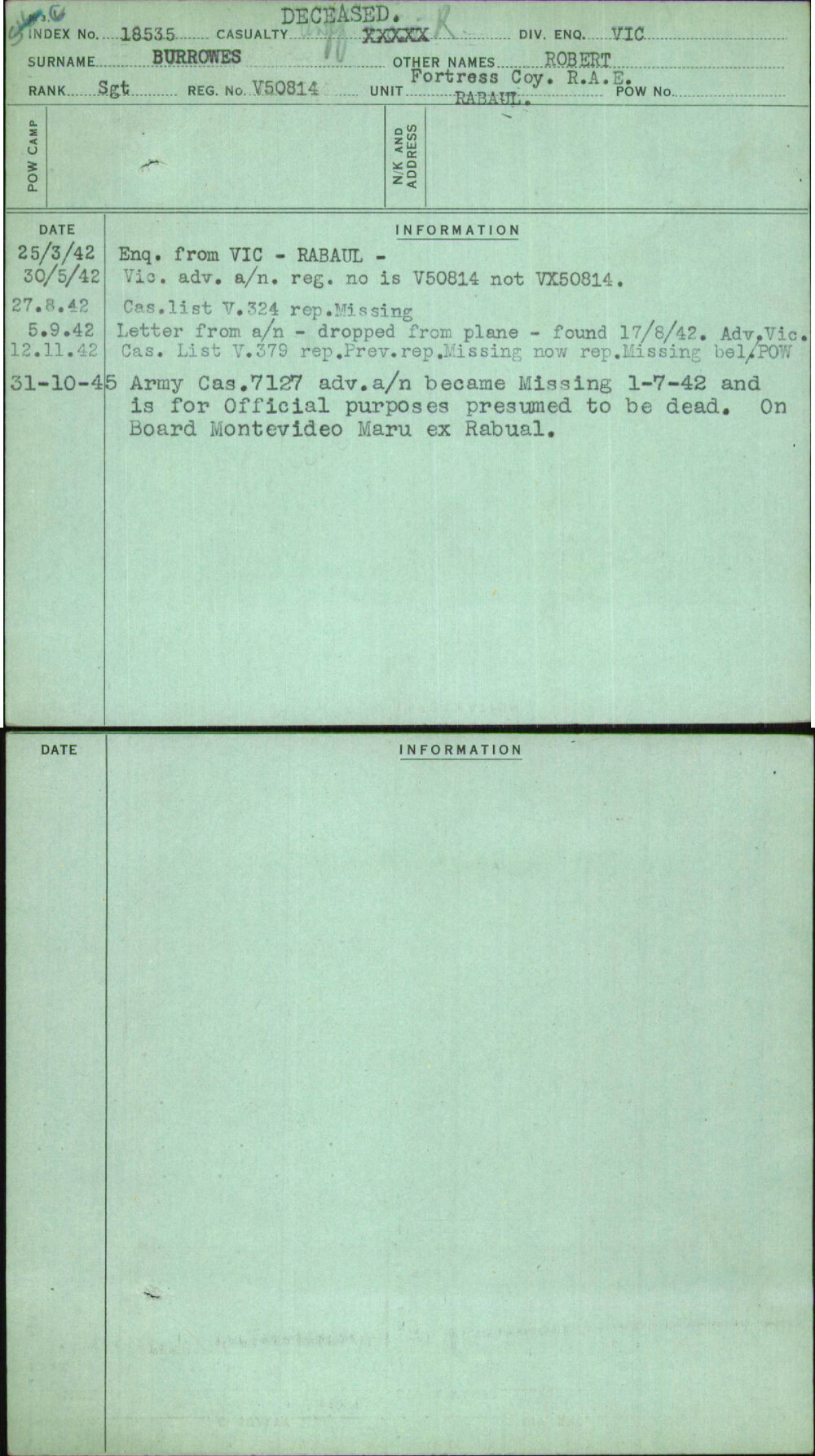 Burrowes, Robert, V50814