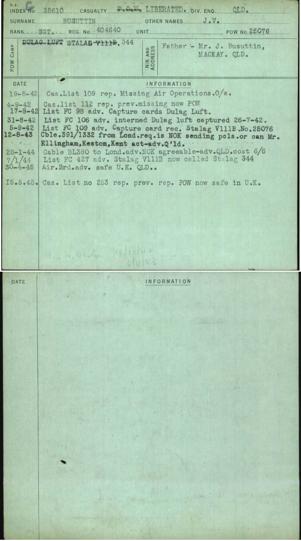 Busuttin, J V, 404640