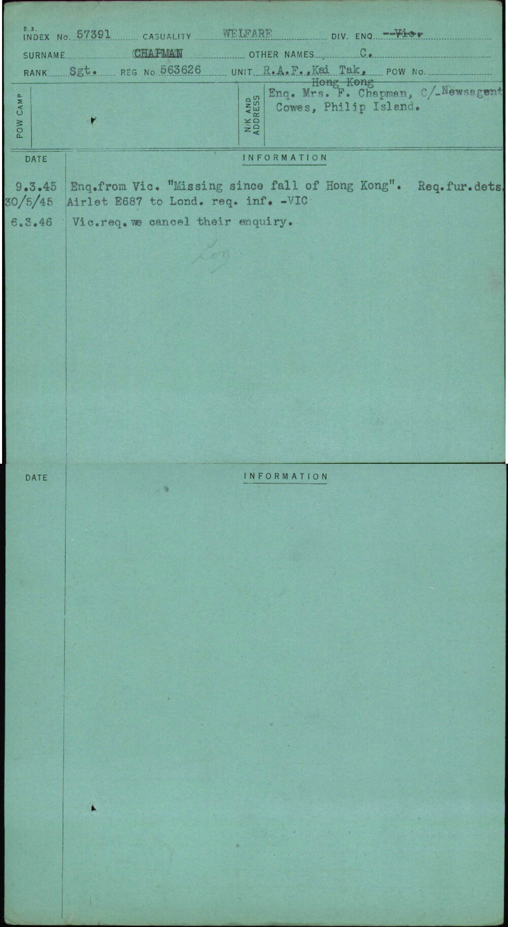 Chapman, C, 563626