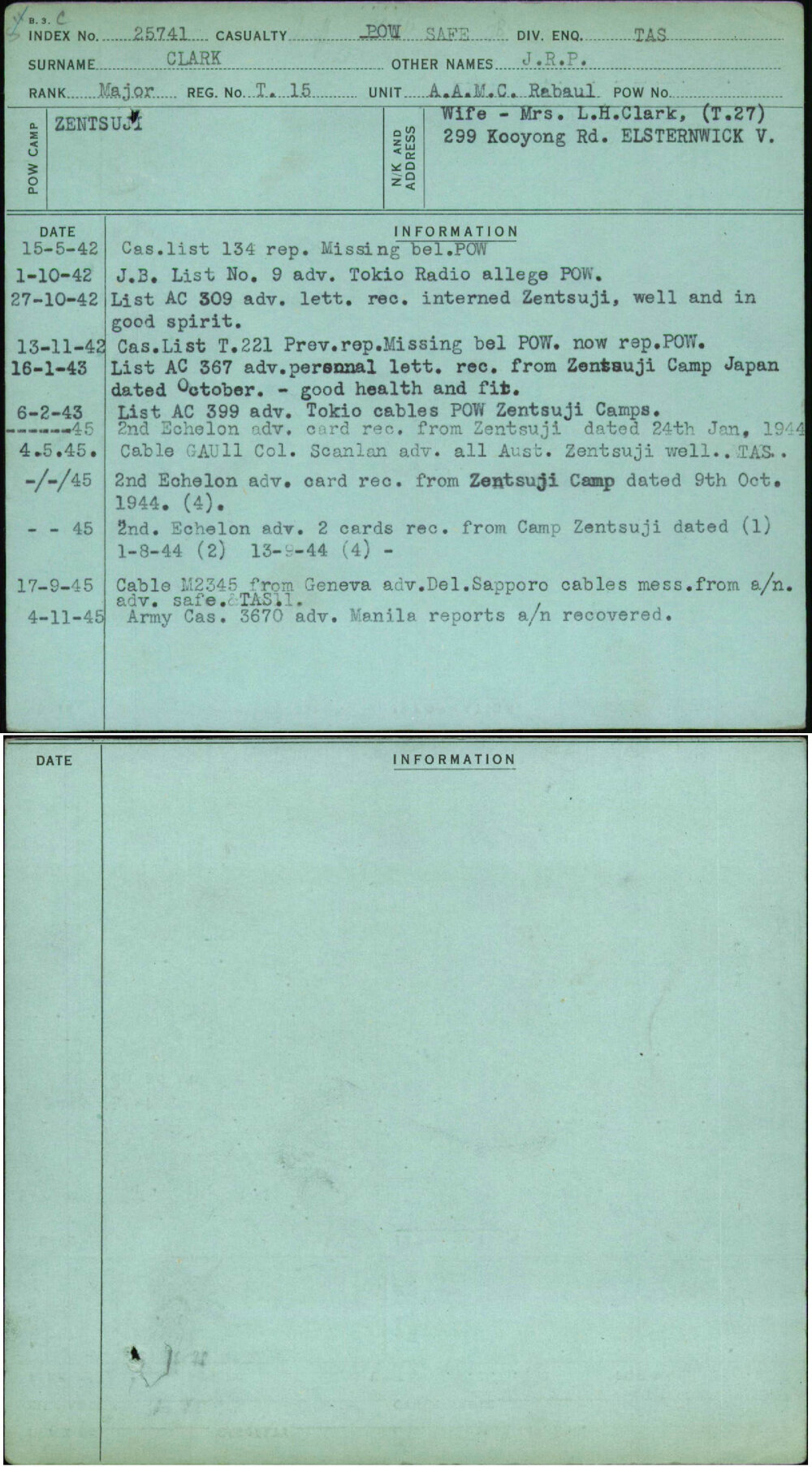 Clark, J R P, T15