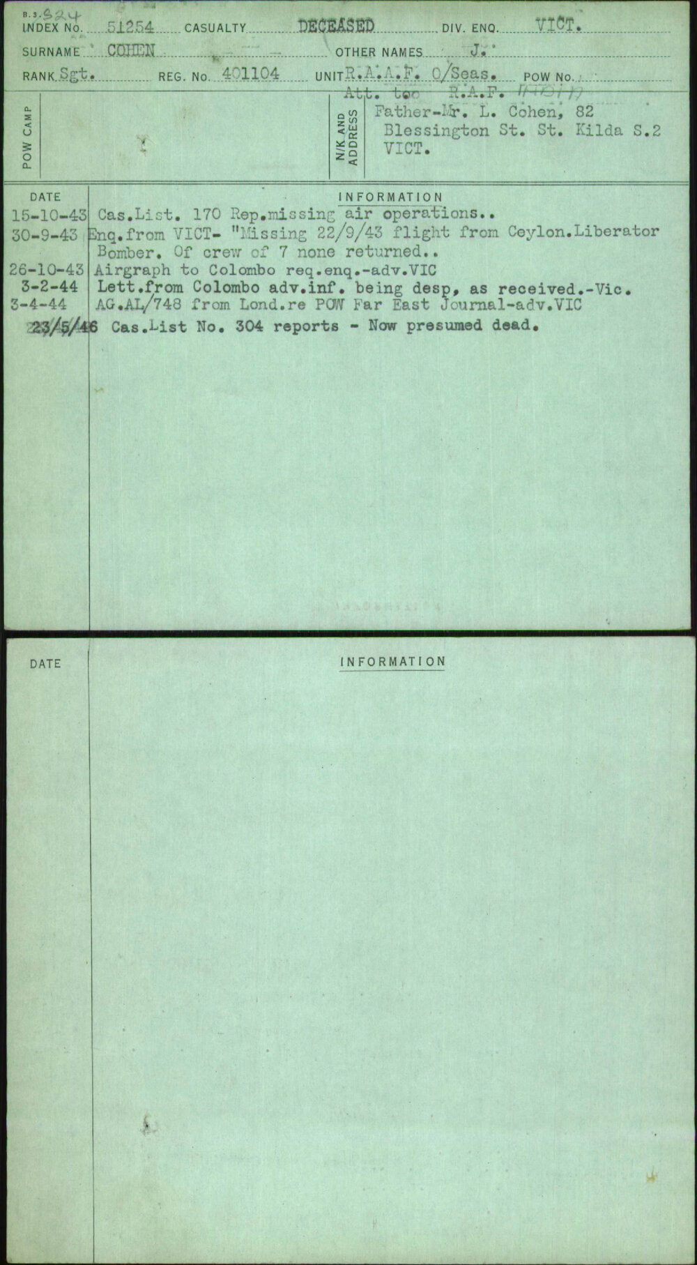 Cohen, J, 401104