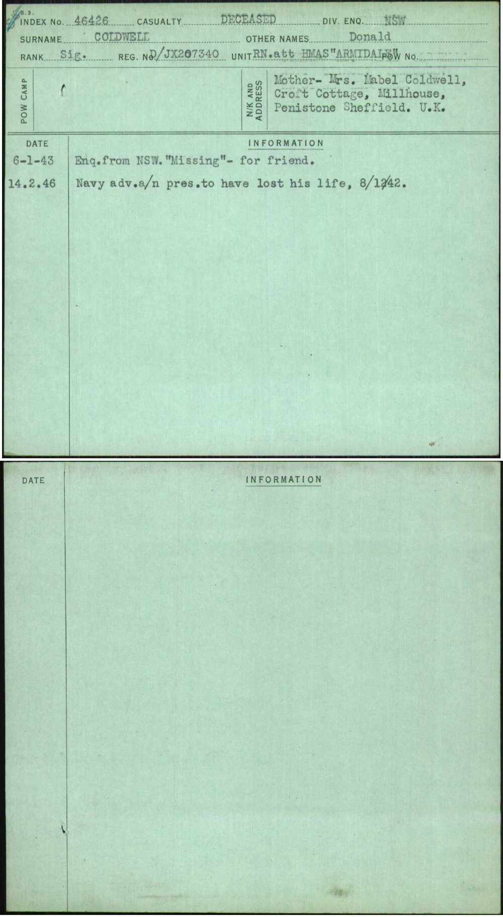 Coldwell, Donald, D-Jx207340