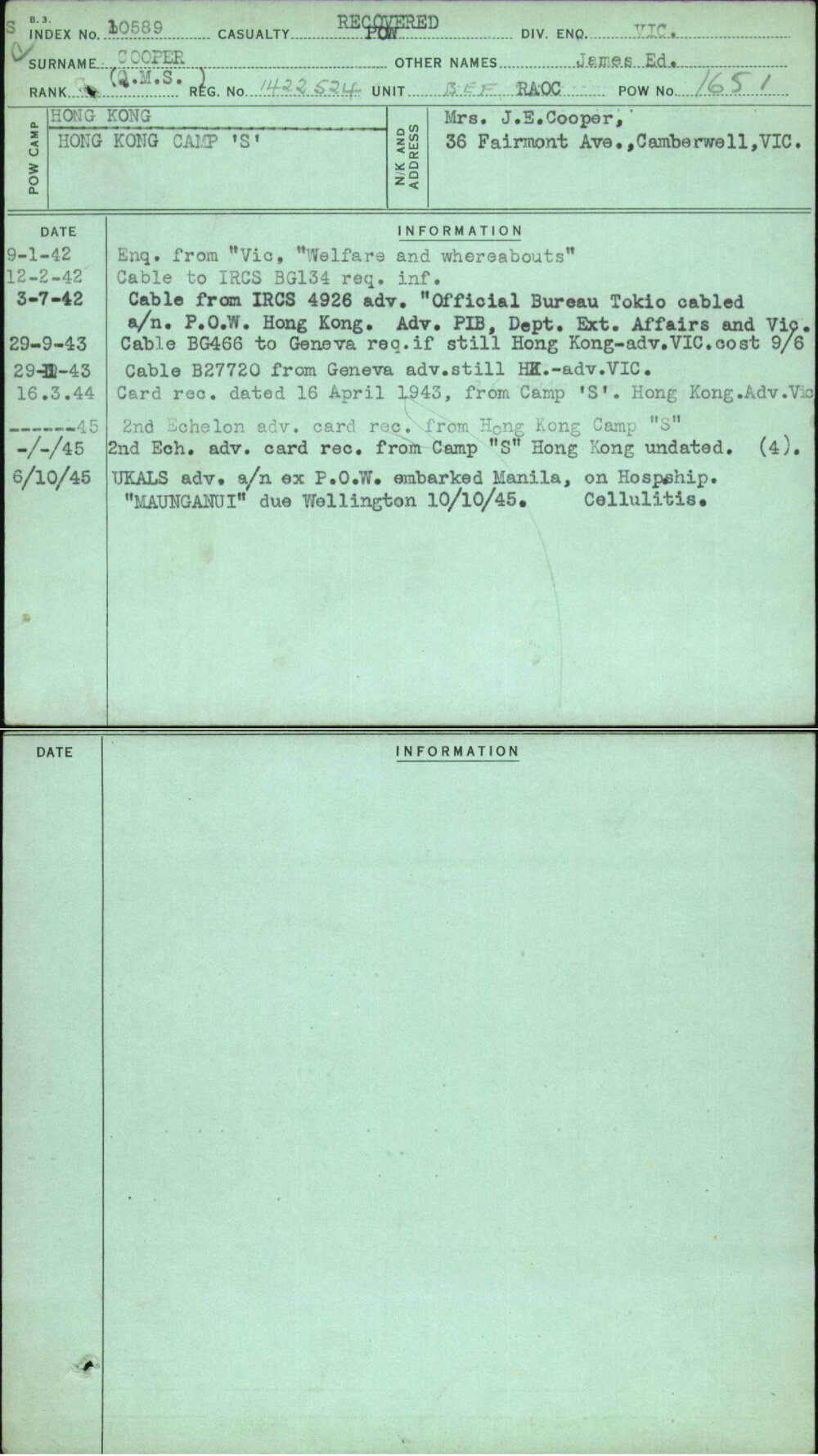 Cooper, James Ed, 1422524