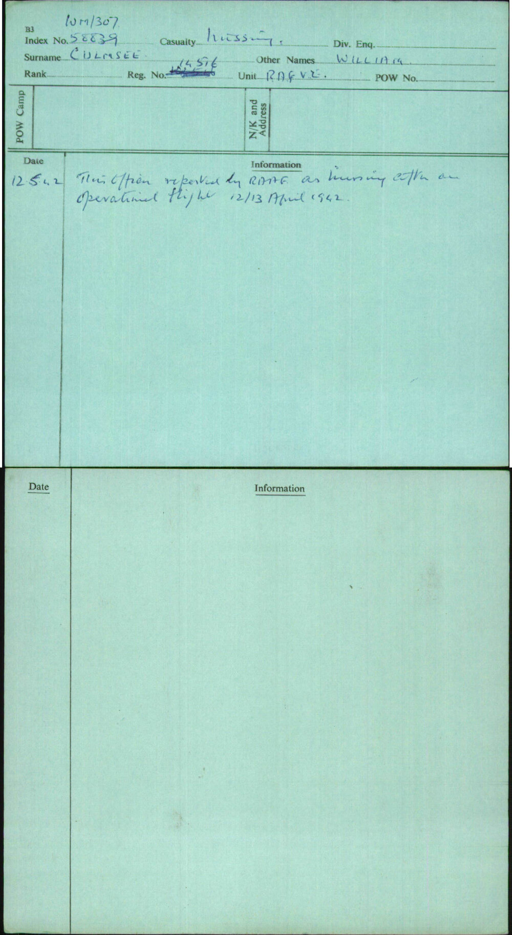 Culmsee, William, 14516