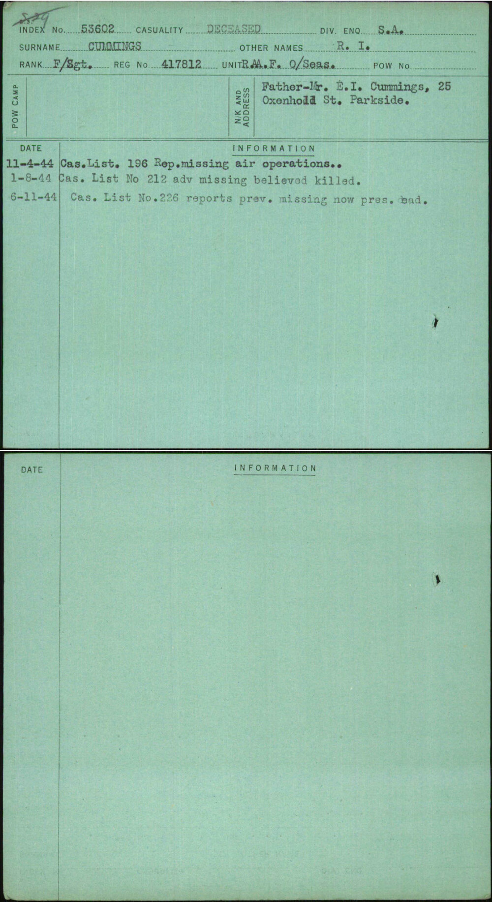 Cummings, R I, 417812