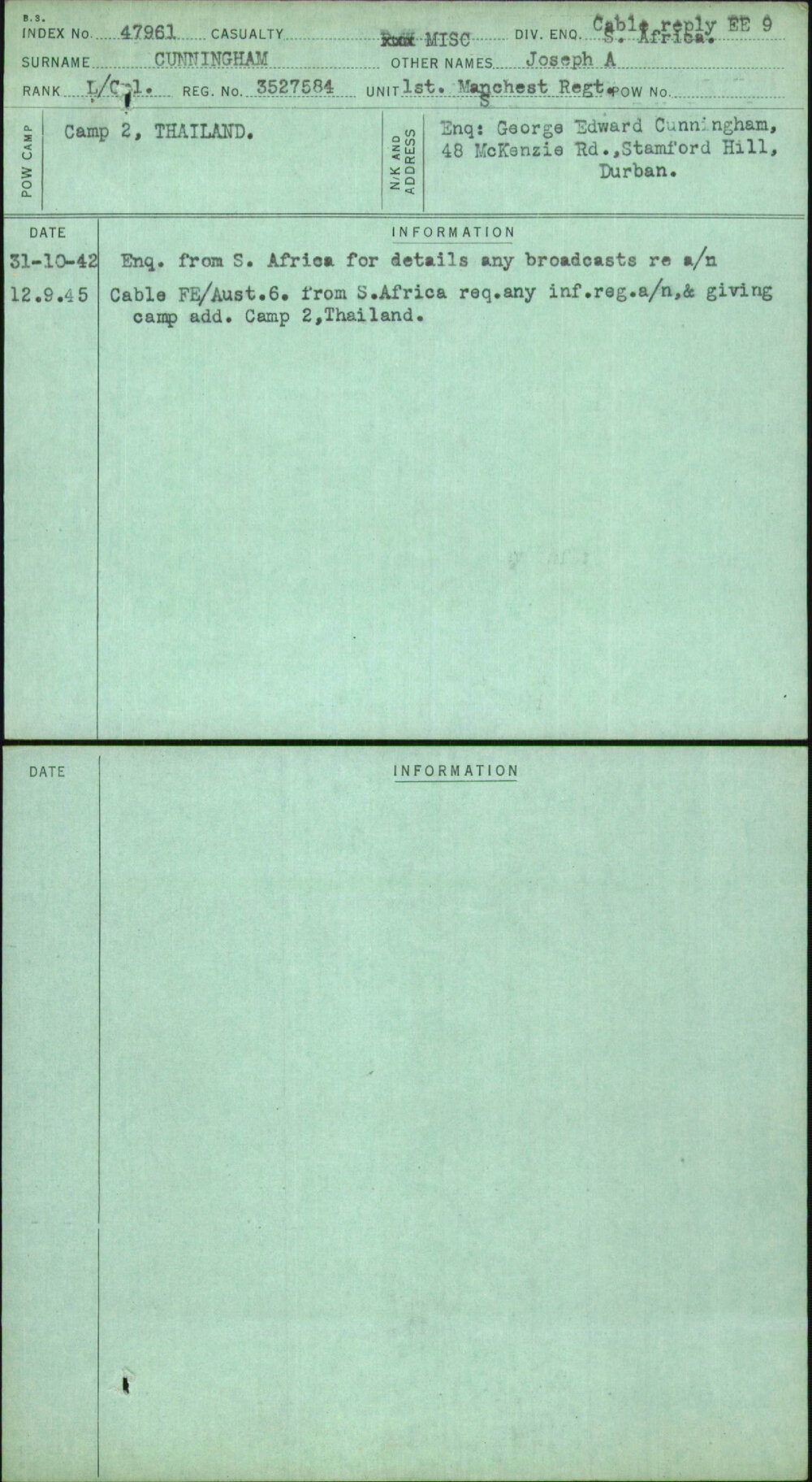 Cunningham, Joseph A, 3527584