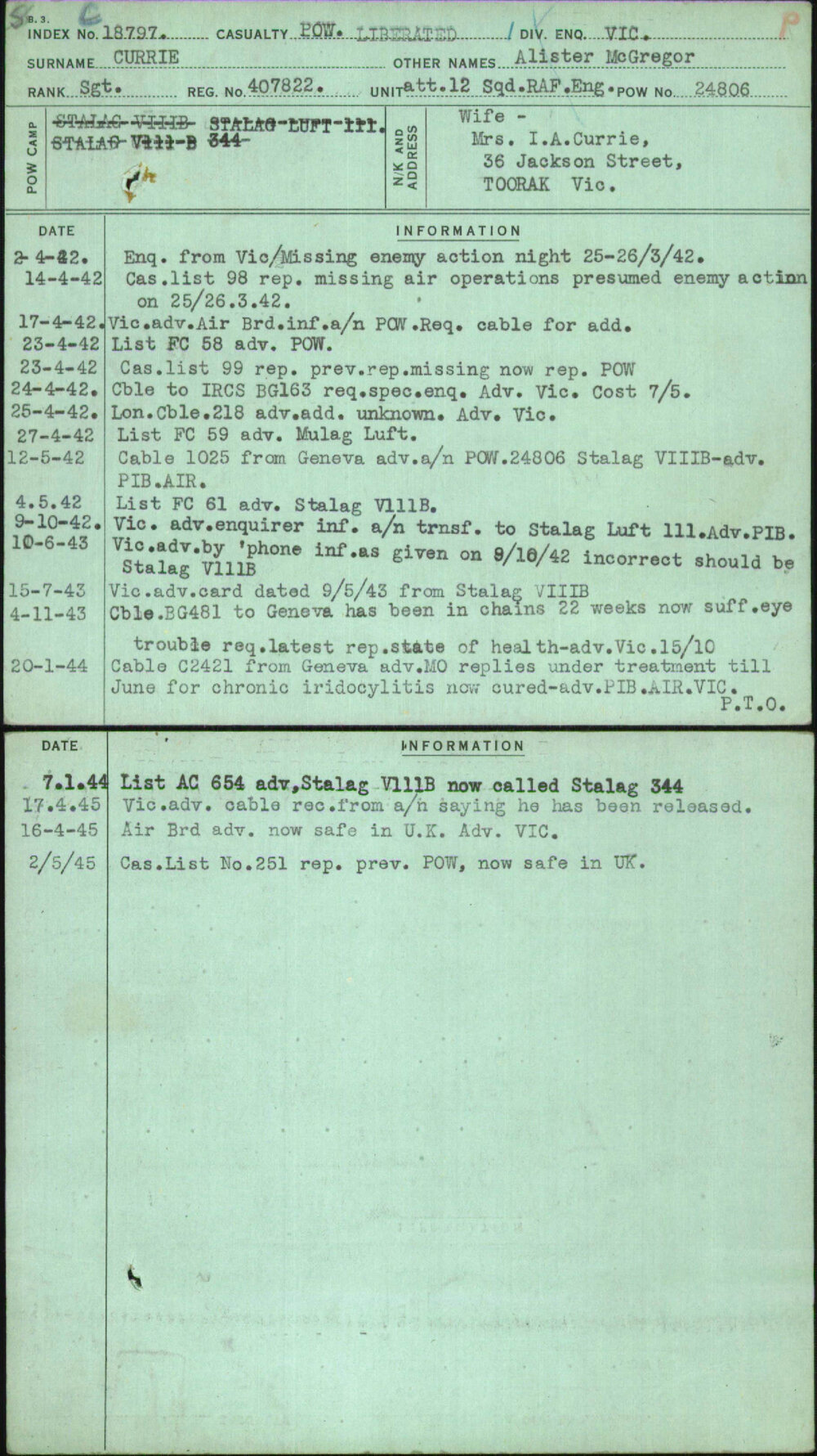 Currie, Alister Mcgregor, 407822