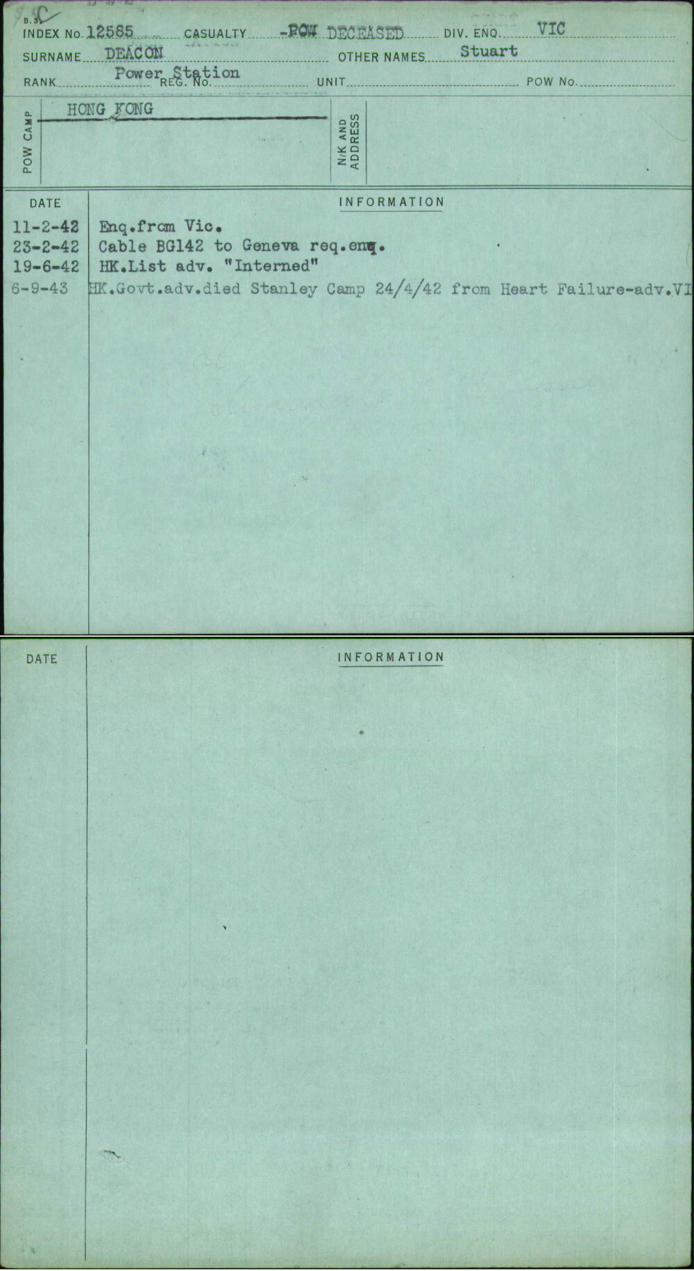 Deacon, Stuart, Power Station