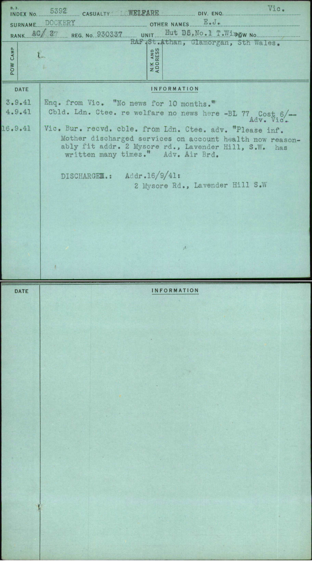 Dockery, E J, 930337