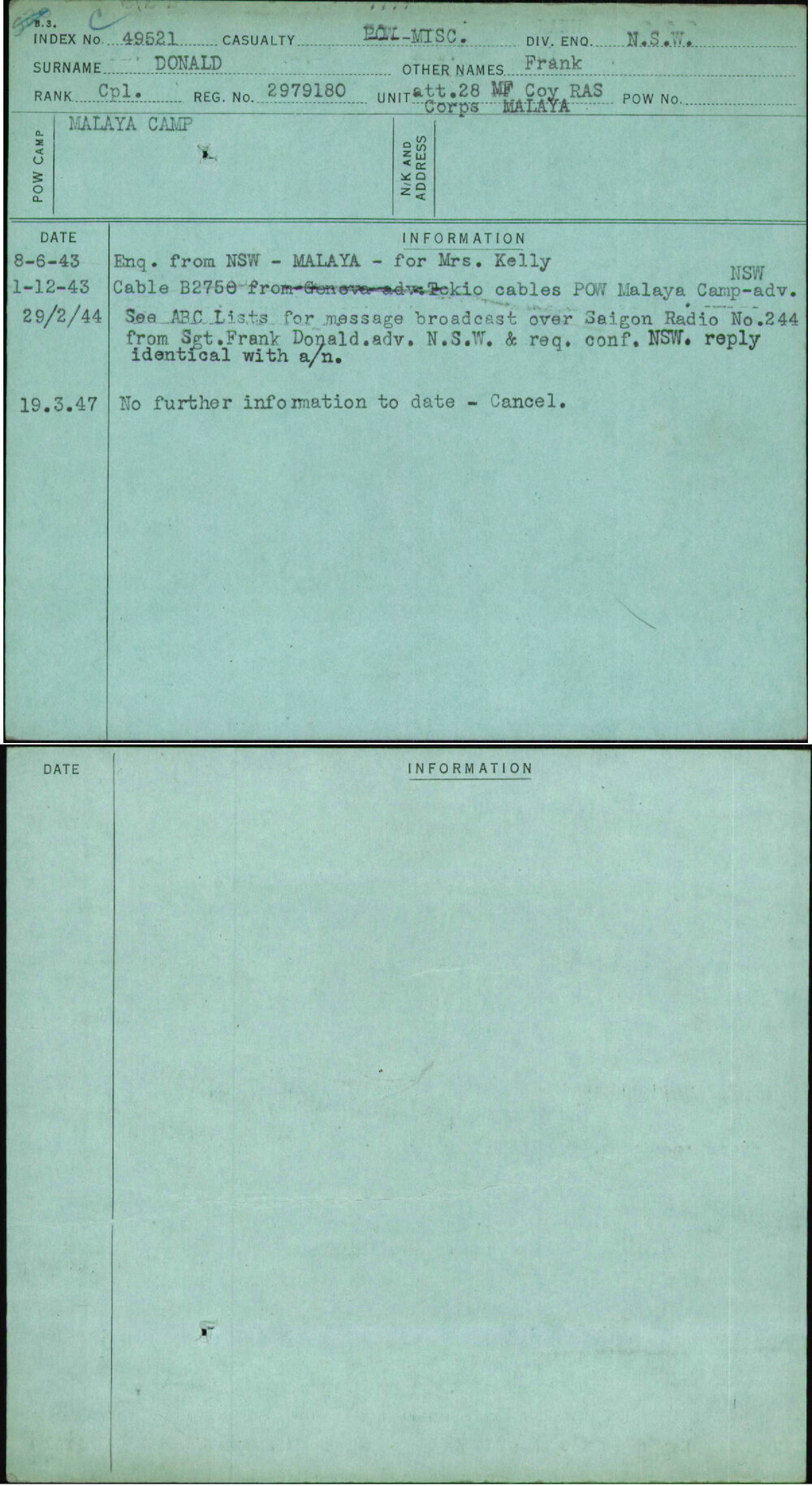 Donald, Frank, 2979180