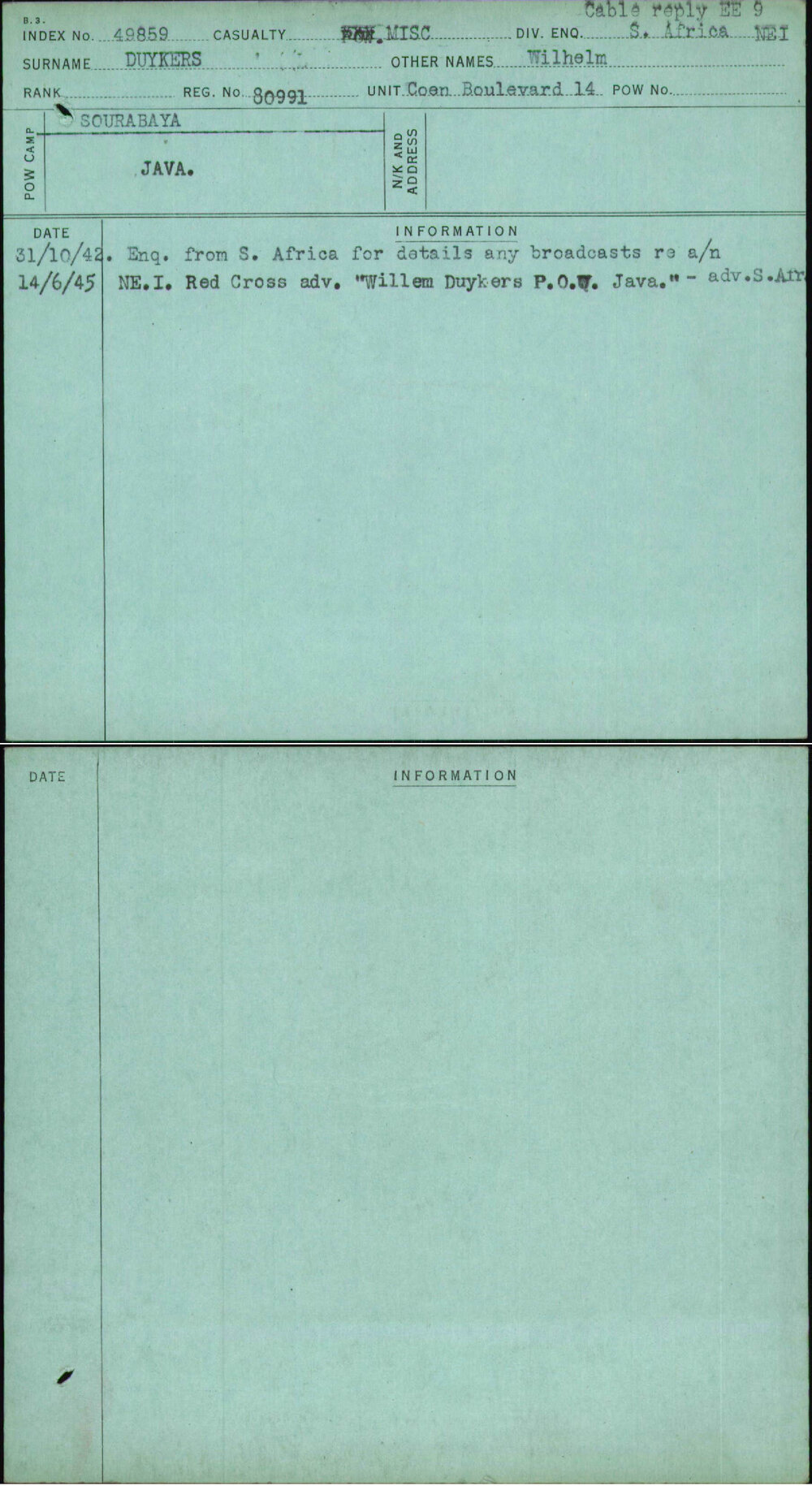 Duykers, Wilhelm, 80991