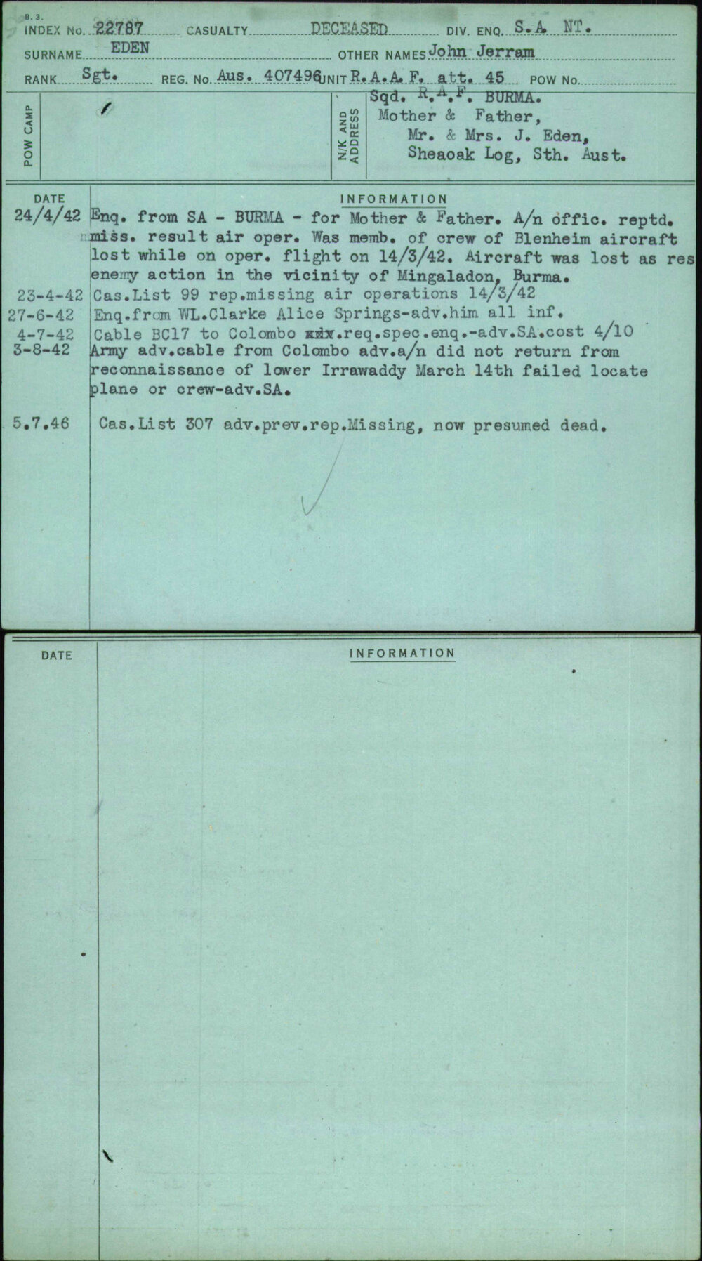 Eden, John Jerram, Aus407496