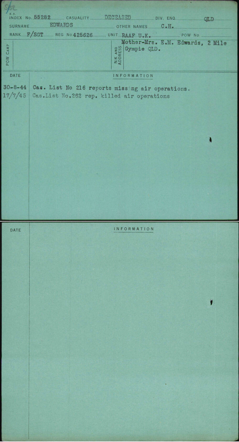 Edwards, C H, 425626