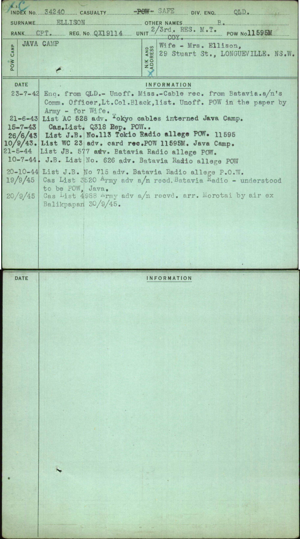Ellison, B, QX19114