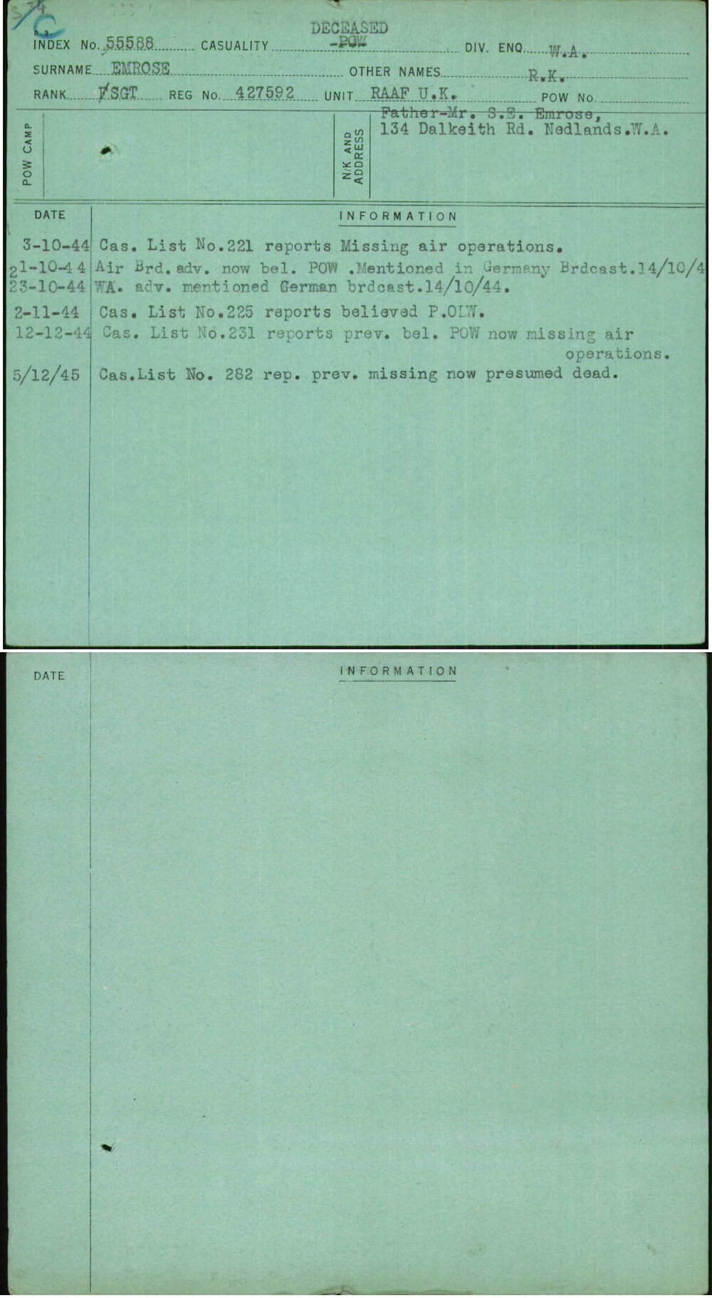 Emrose, R K, 427592