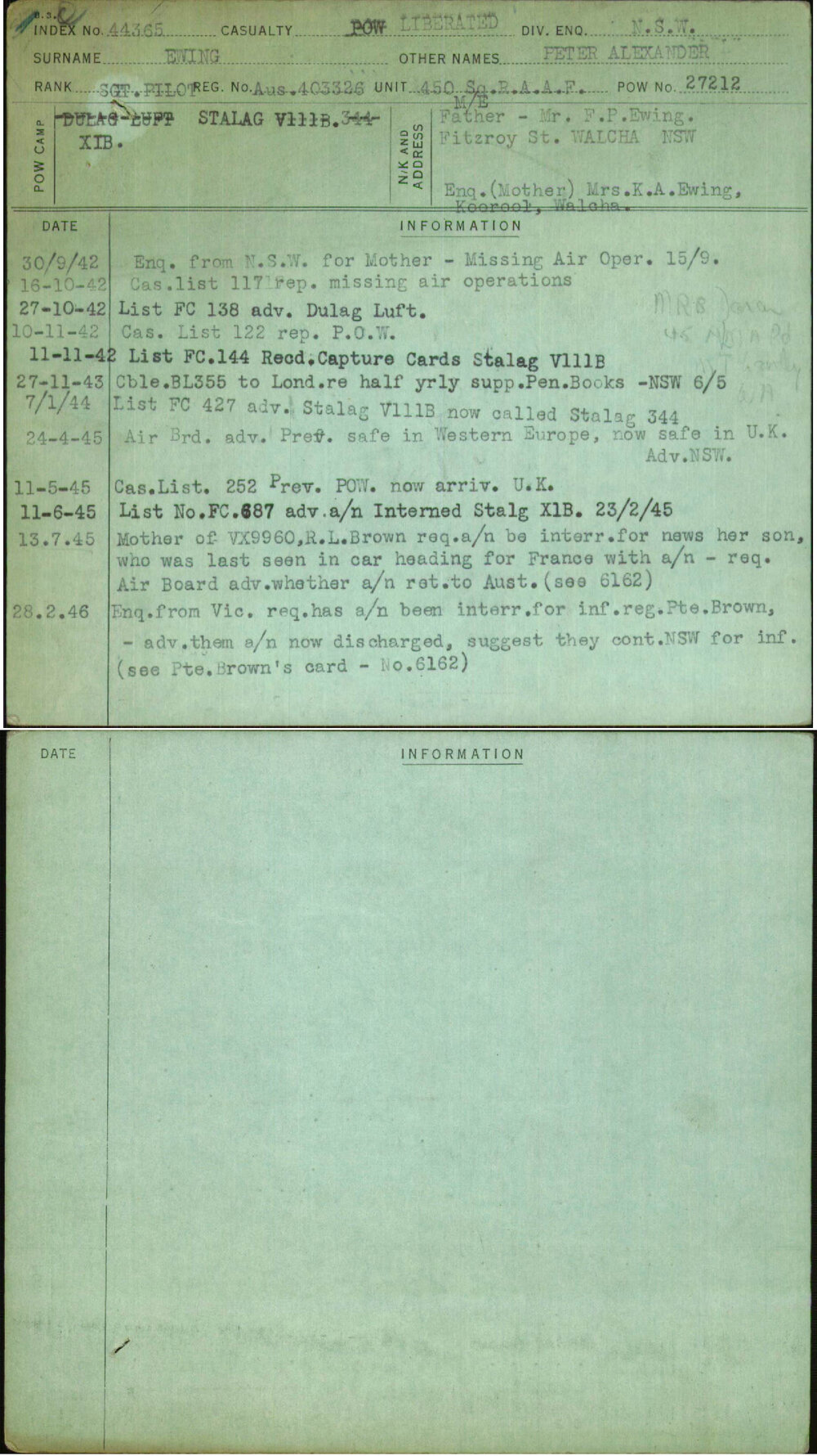 Ewing, Peter Alexander, Aus403326