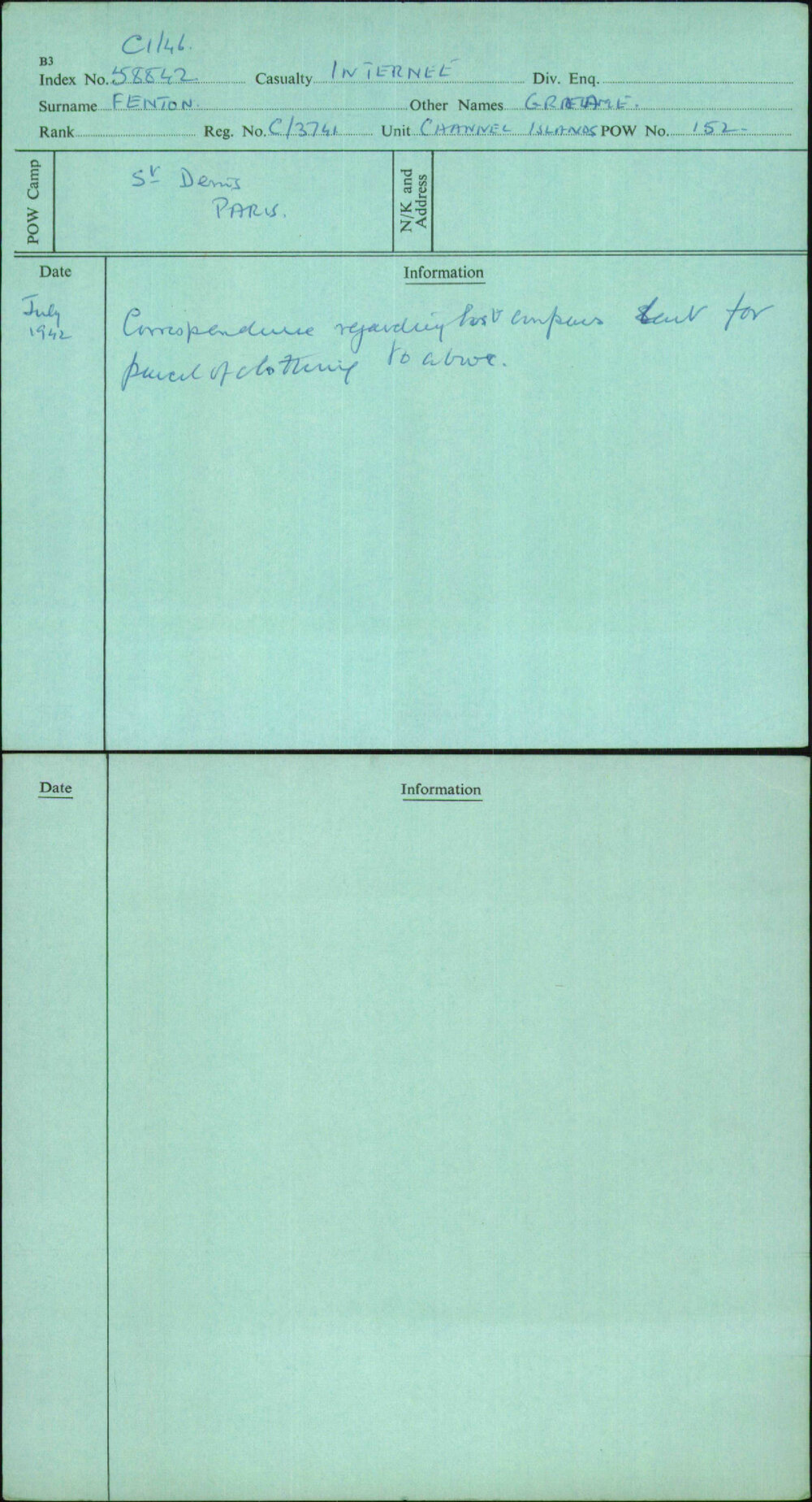 Fenton, Graeme, C-3741