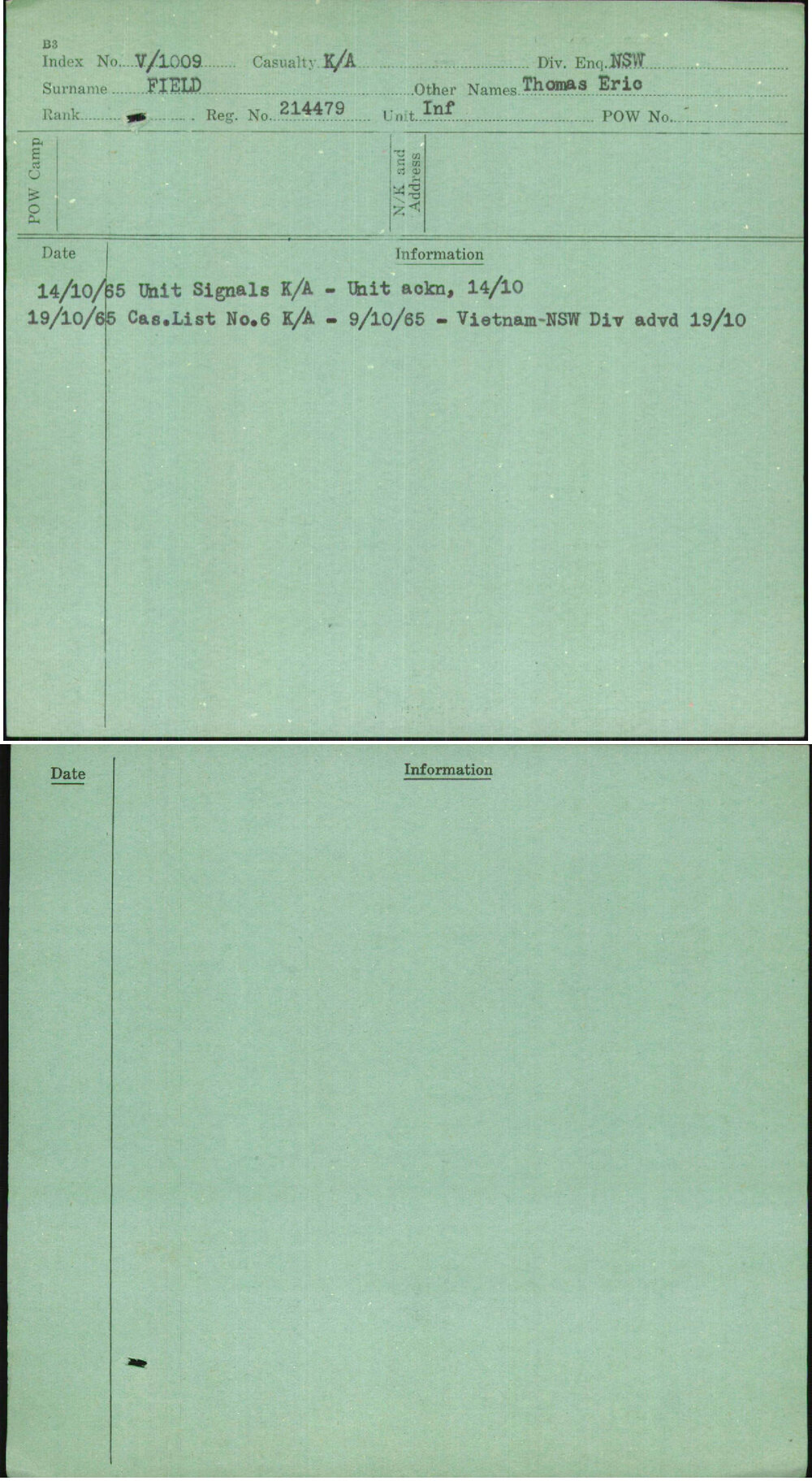 Field, Thomas Eric, 214479