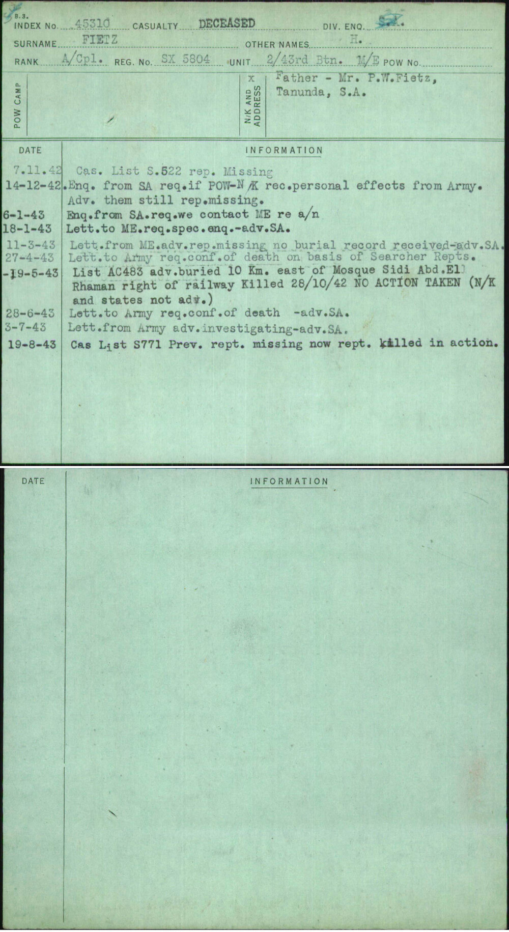 Fietz, H, SX5804