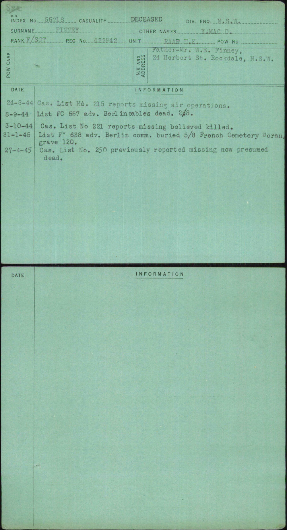 Finney, K Mac D, 422942