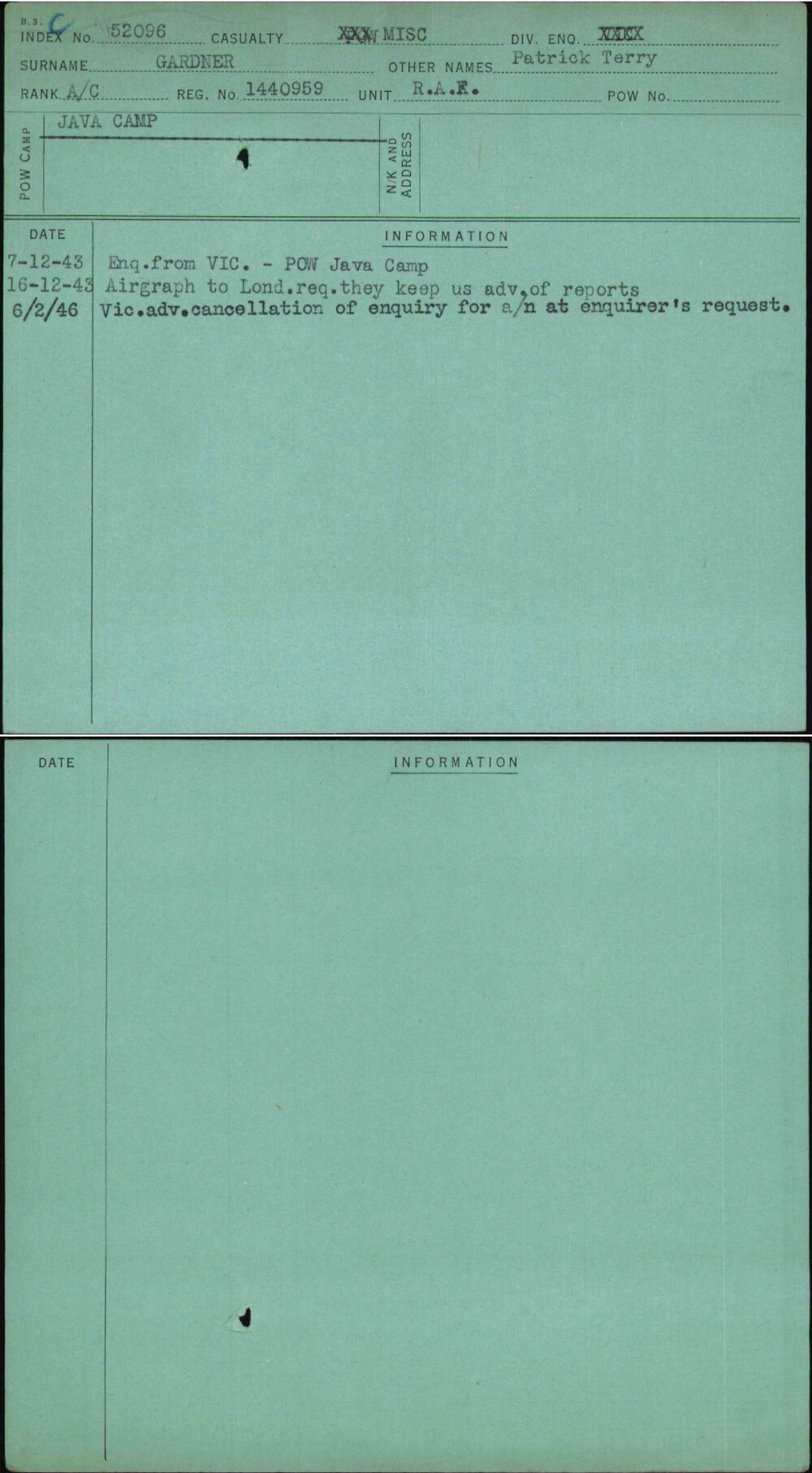 Gardner, Patrick Terry, 1440959