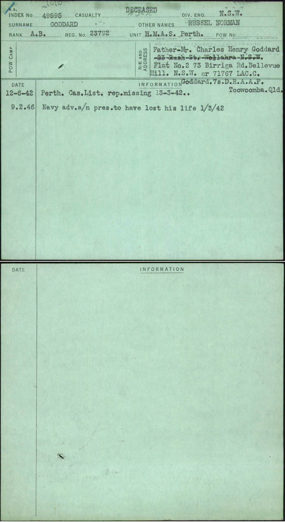 Goddard, Russel Norman, 23792