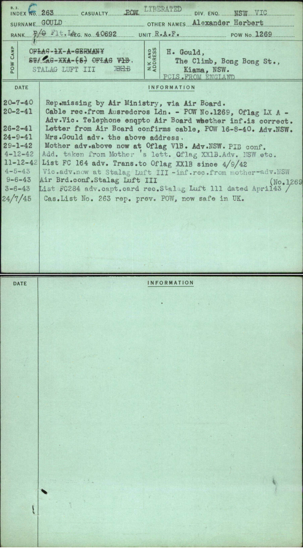 Gould, Alexander Herbert, 40692