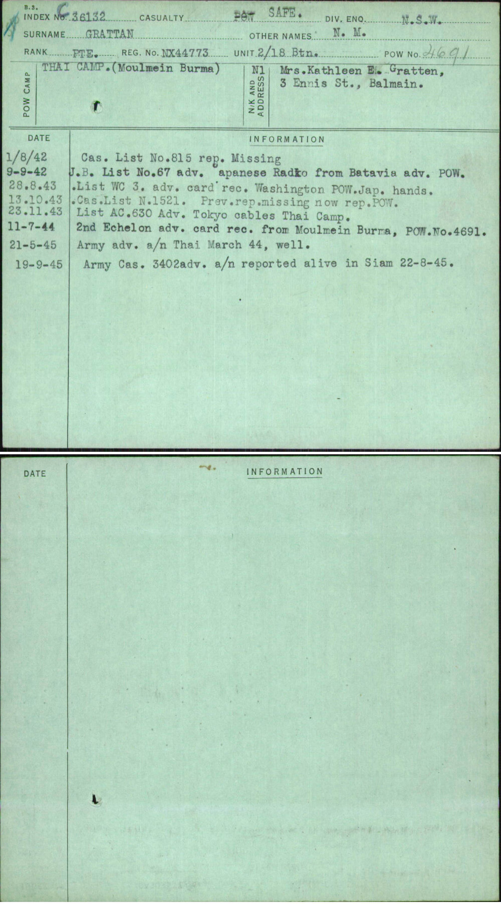 Grattan, N M, NX44773