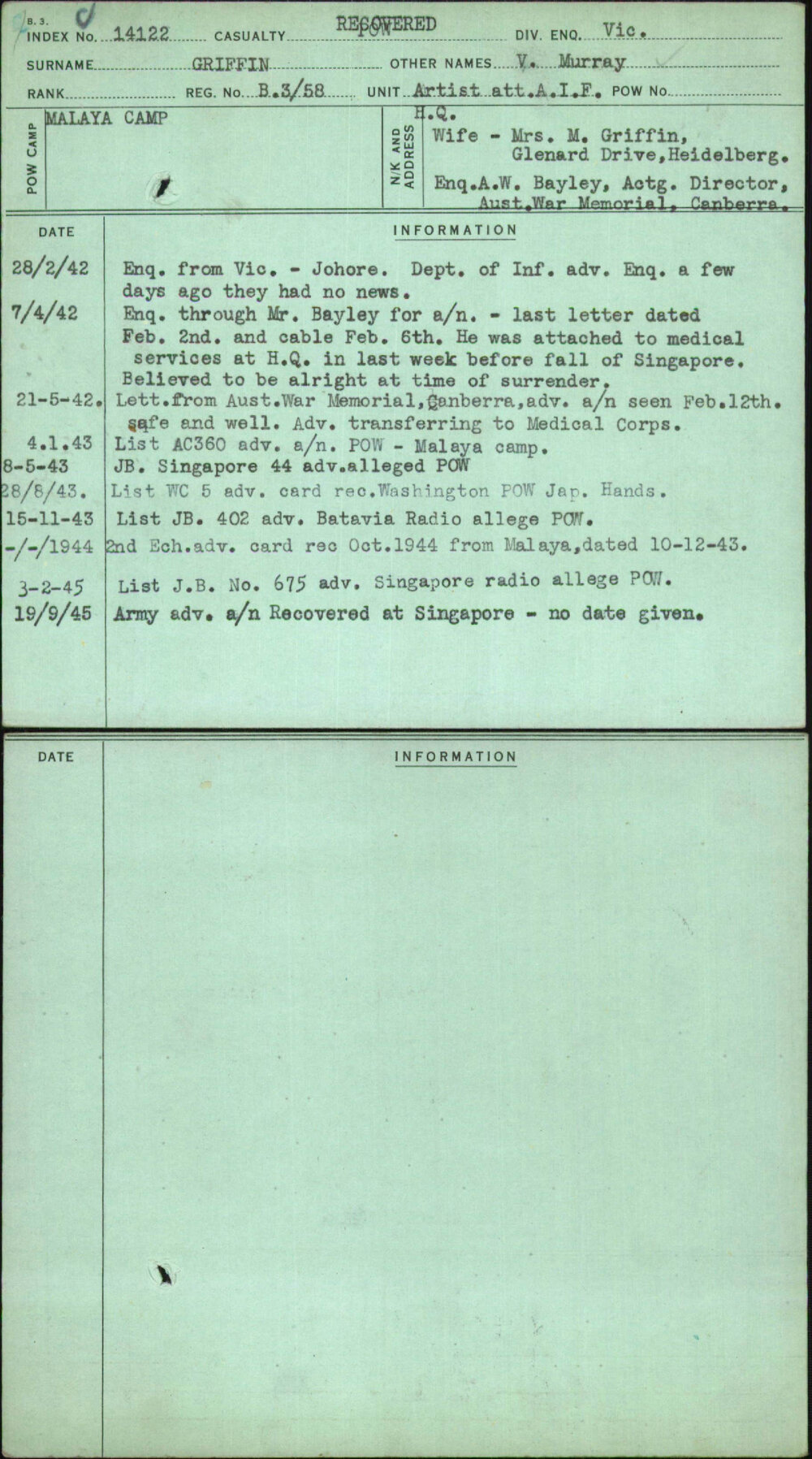 Griffin, V Murray, B3-58