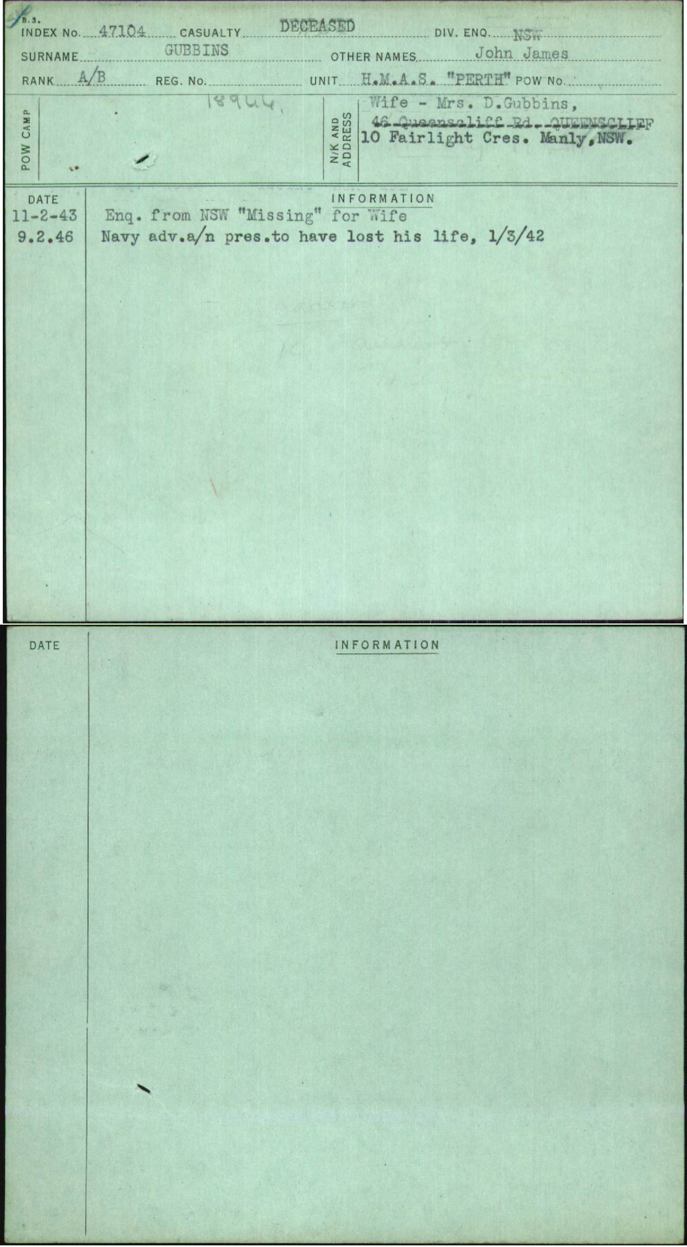 Gubbins, John James, 18944